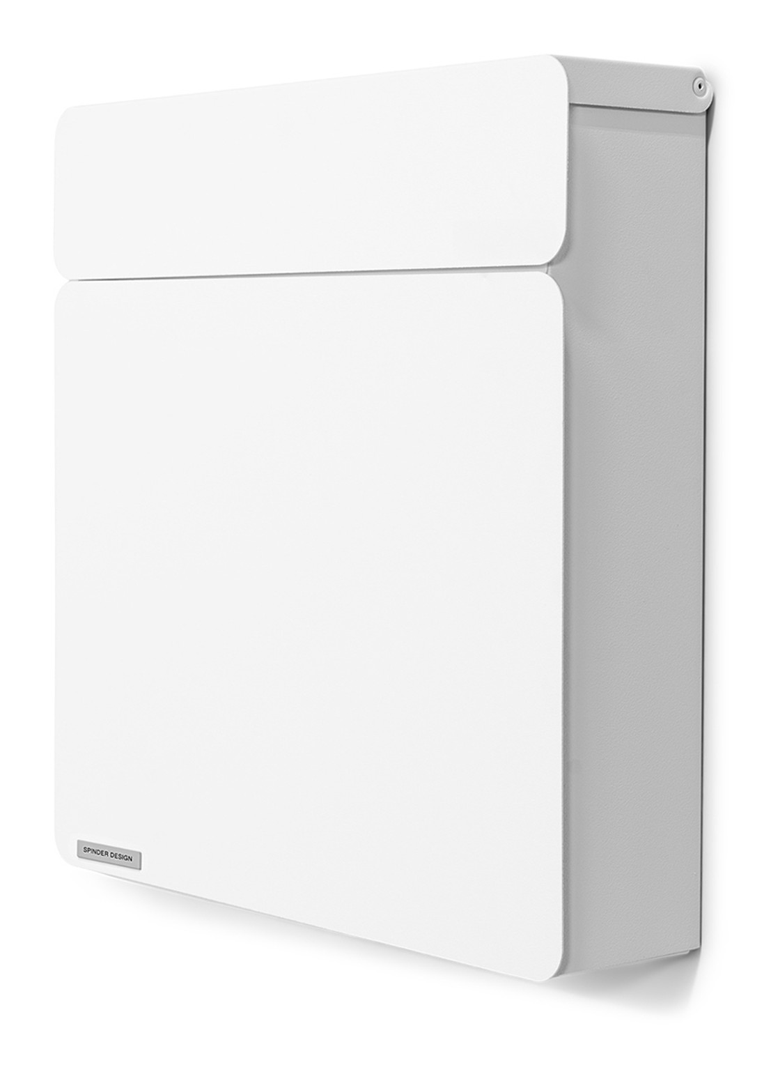 Spinder Inbox brievenbus 40 cm - voorkant wit