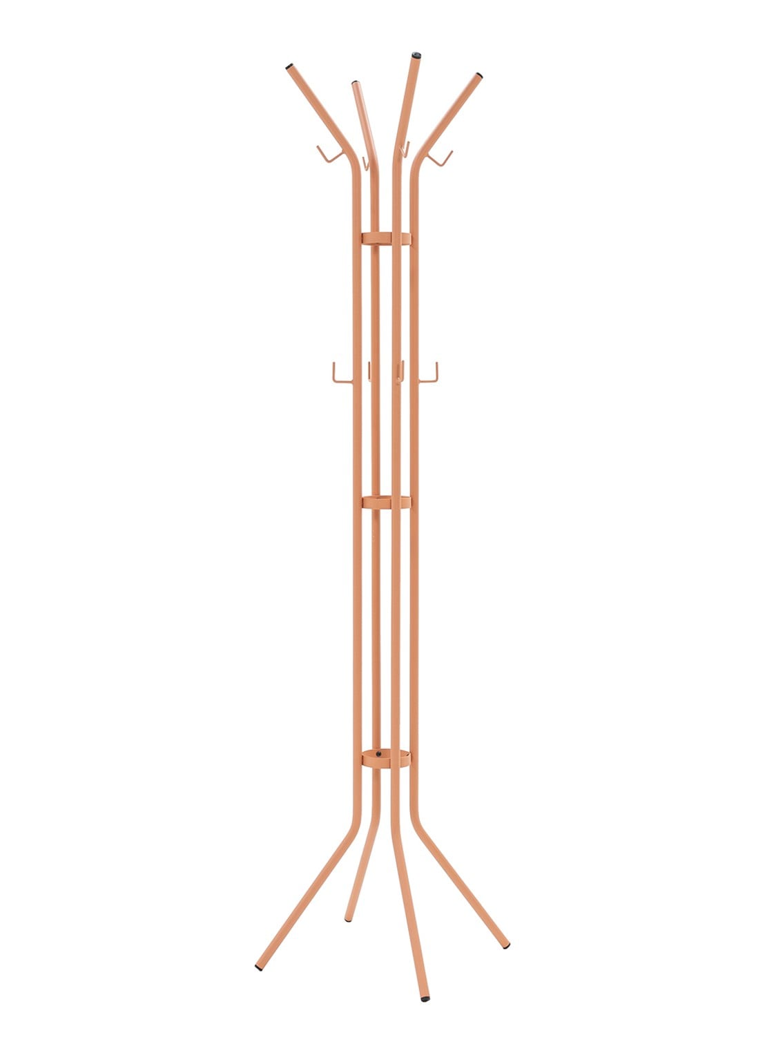 Spinder Jessy kapstok 170 cm - voorkant oranjebruin