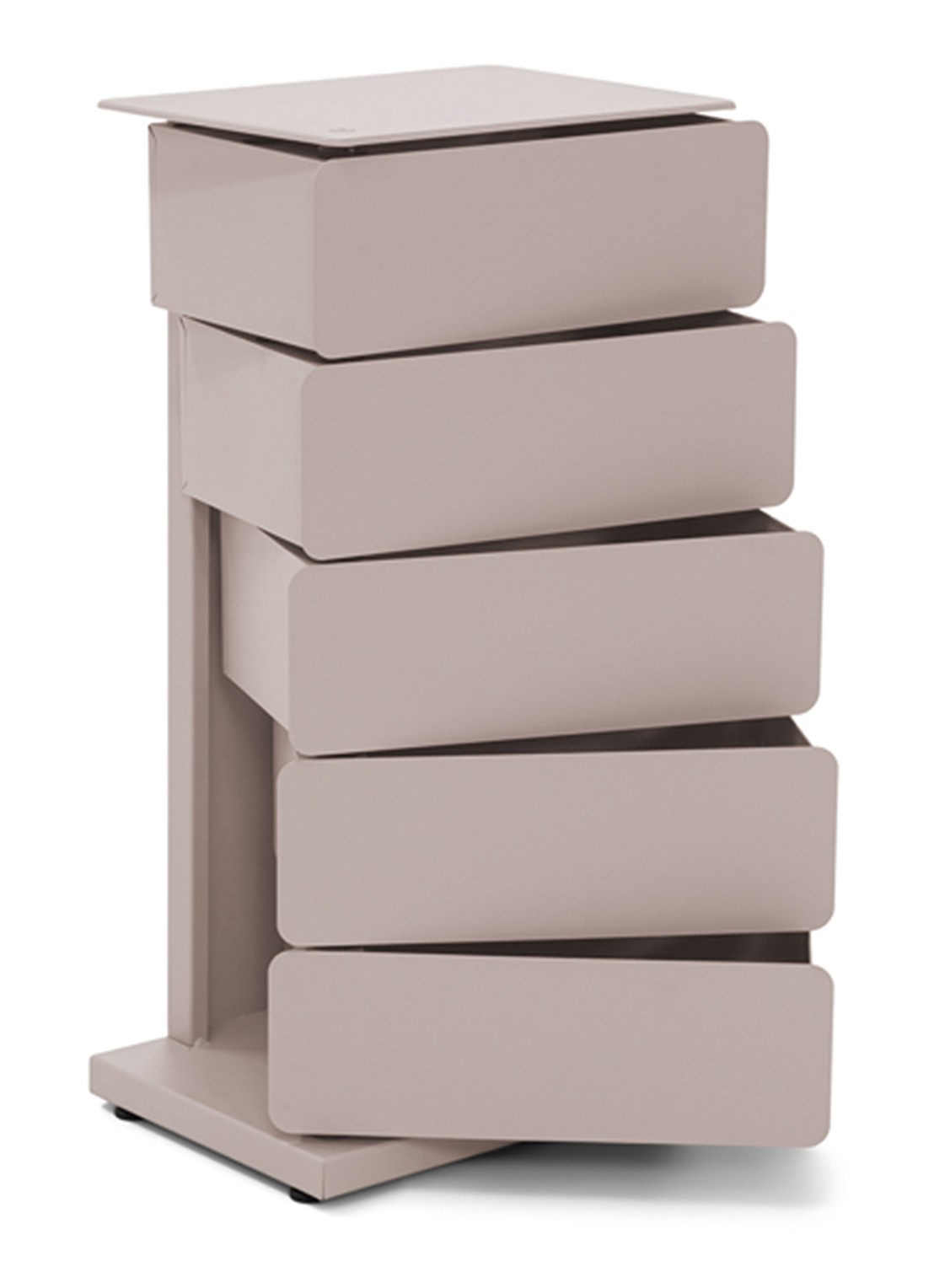 Spinder Joey 5 opbergkast 72,5 x 37 x 26 cm - detail taupe