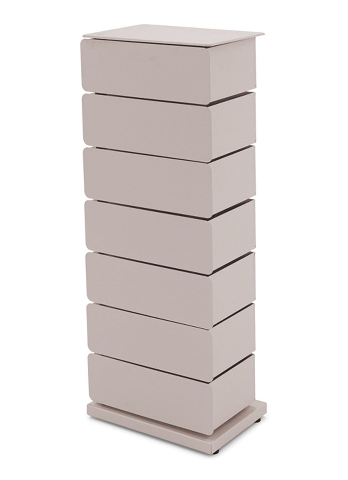 Spinder Joey 7 opbergkast 98,5 x 37 x 26 cm - detail 2 taupe