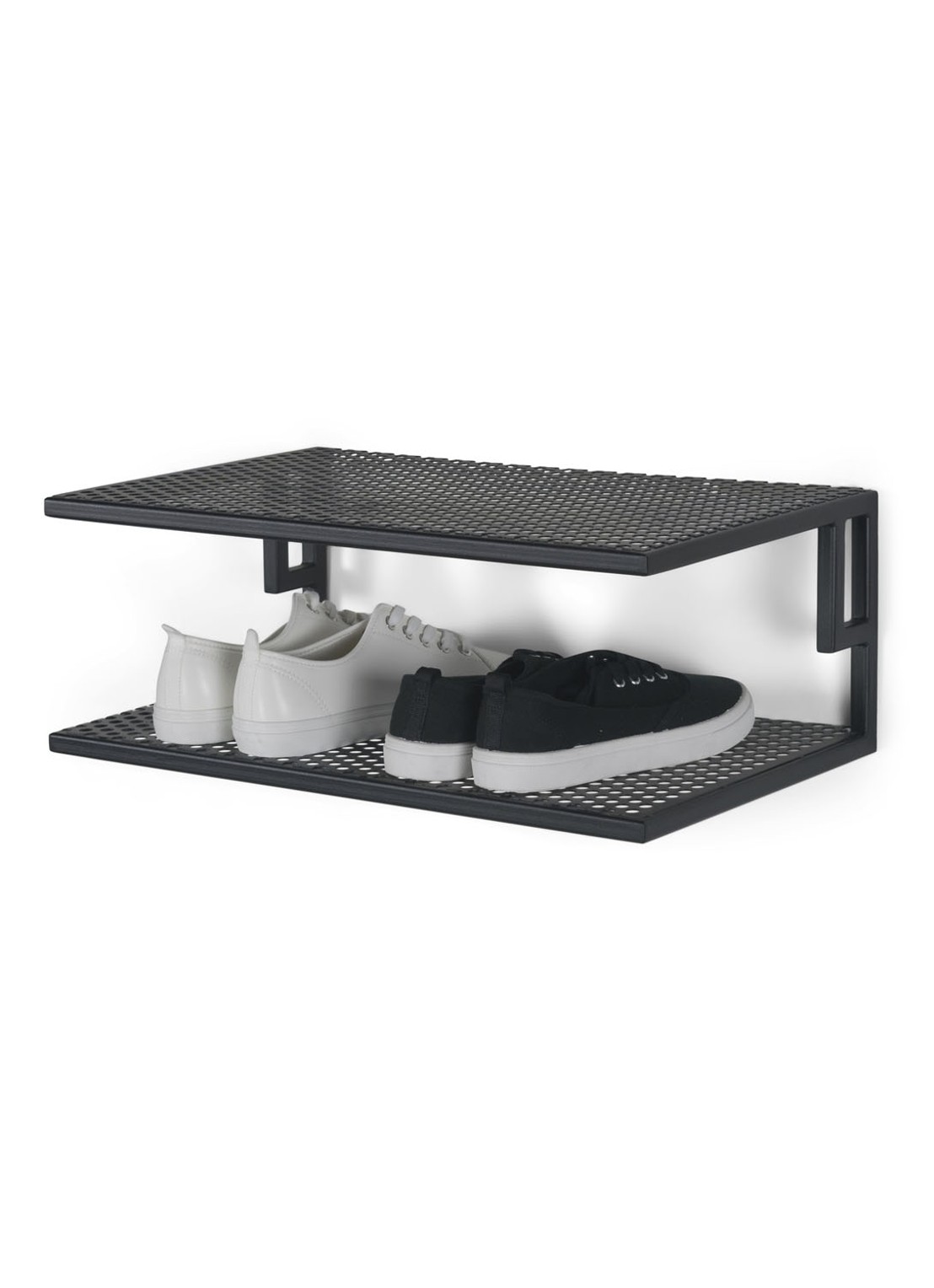 Spinder Mesh schoenenrek 51 cm - detail zwart