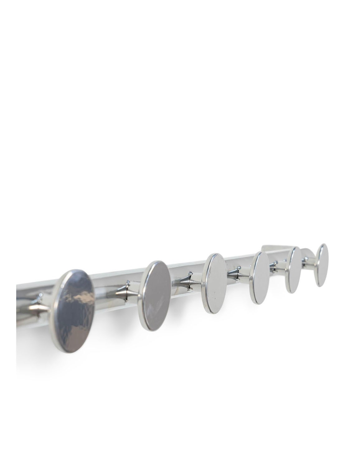 Spinder Retro 6 Wandkapstok - detail metallic