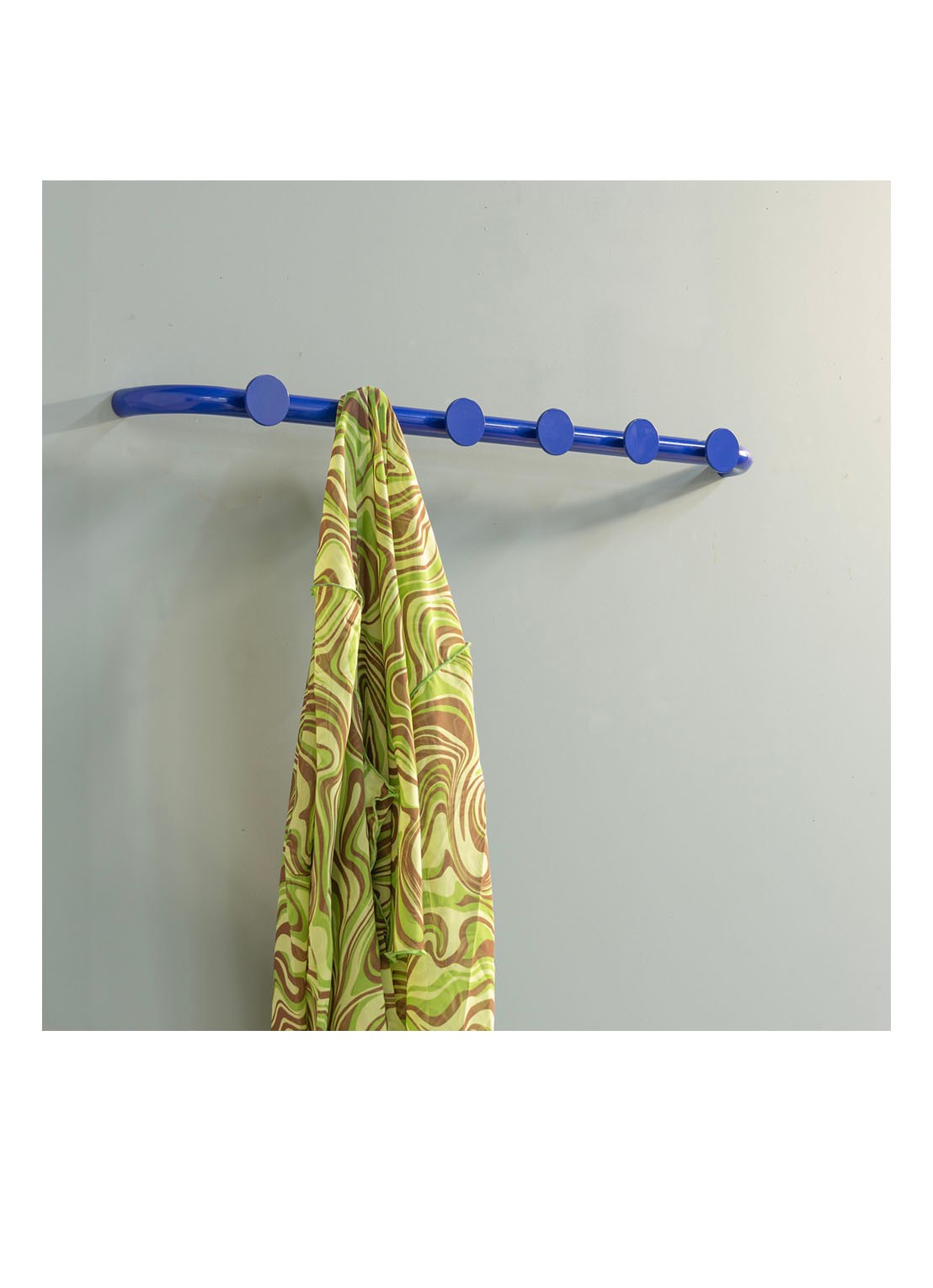 Spinder Retro 6 Wandkapstok - detail 5 donkerblauw