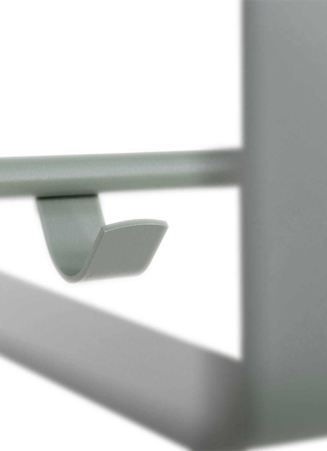 Spinder Rex 2 XL wandkapstok - detail 4 lindegroen