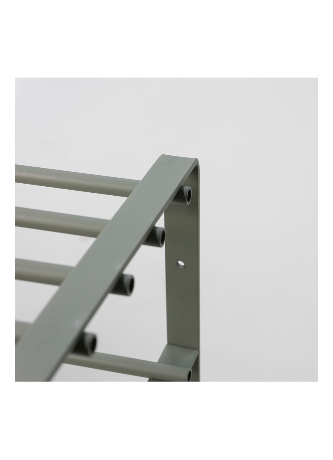 Spinder REX SR 2 dubbel schoenenrek - detail lindegroen