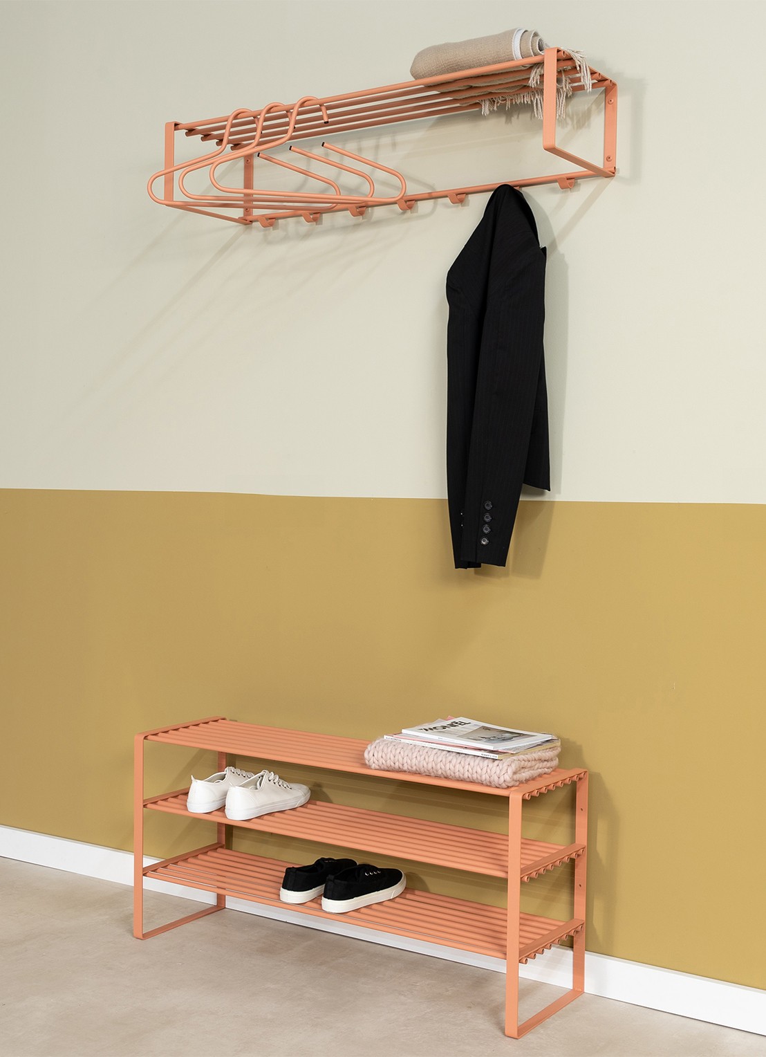 Spinder Rex SR 2 schoenenrek 100 cm - detail 3 oranje