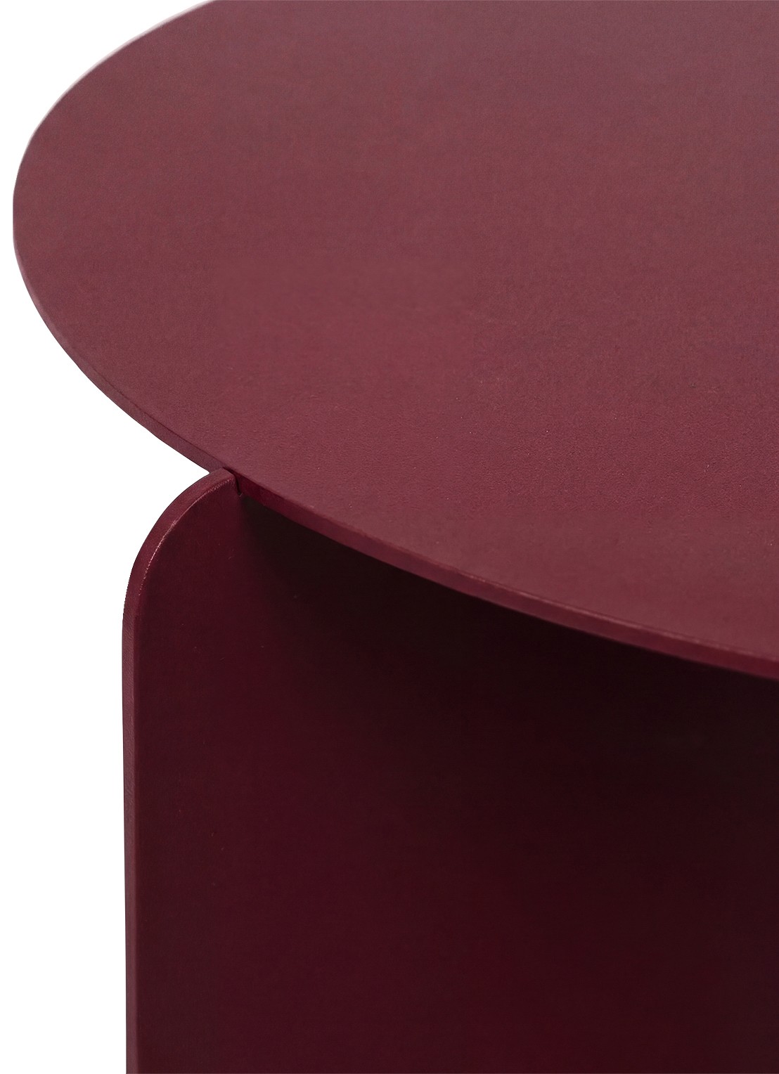 Spinder Salsa bijzettafel 40 x 40 cm - voorkant 2 bruin