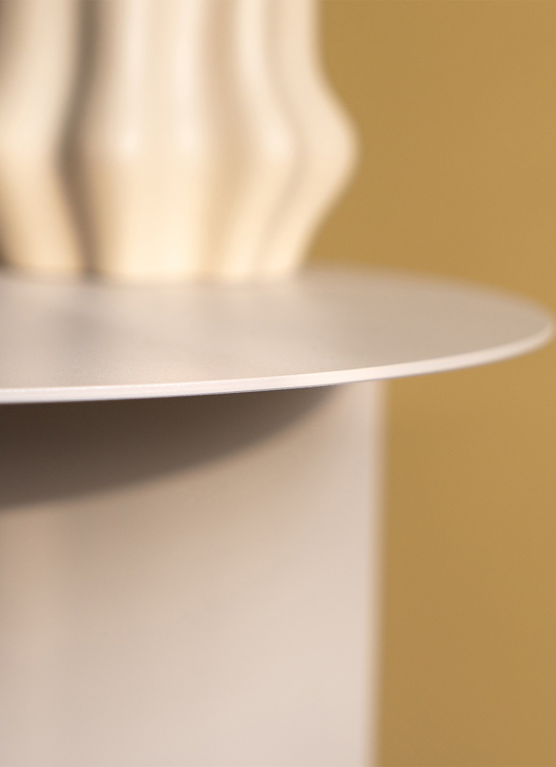 Spinder Salsa bijzettafel 40 x 40 cm - detail 4 taupe