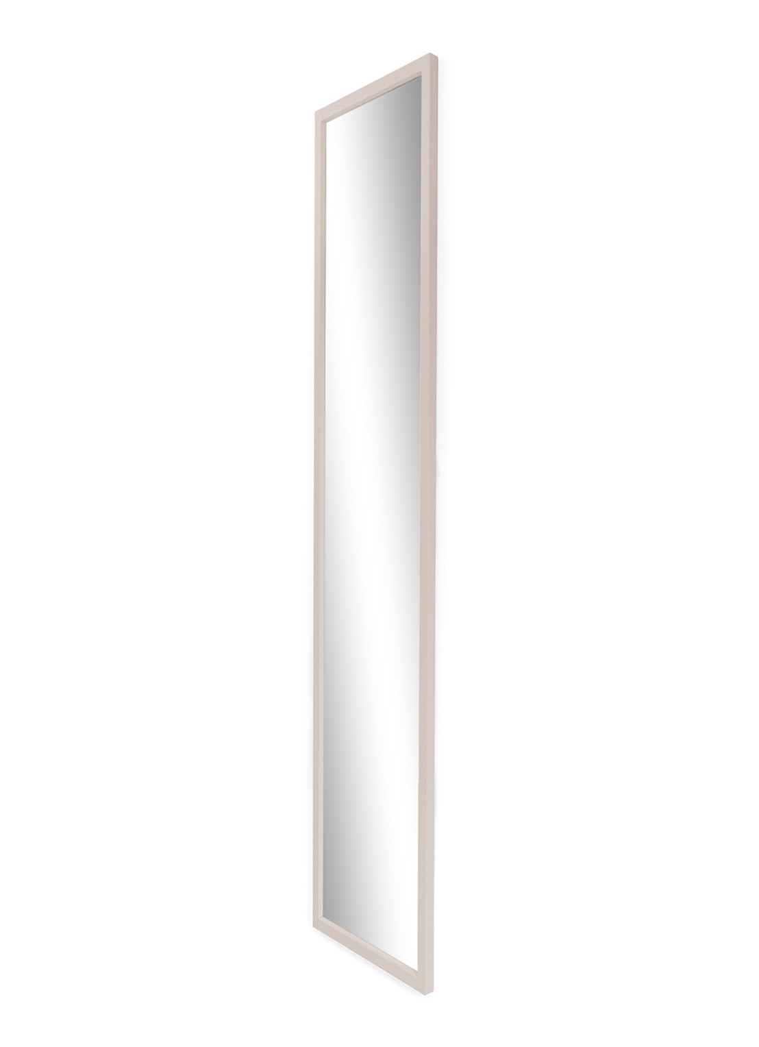 Spinder School L spiegel 160 x 30 cm - voorkant taupe