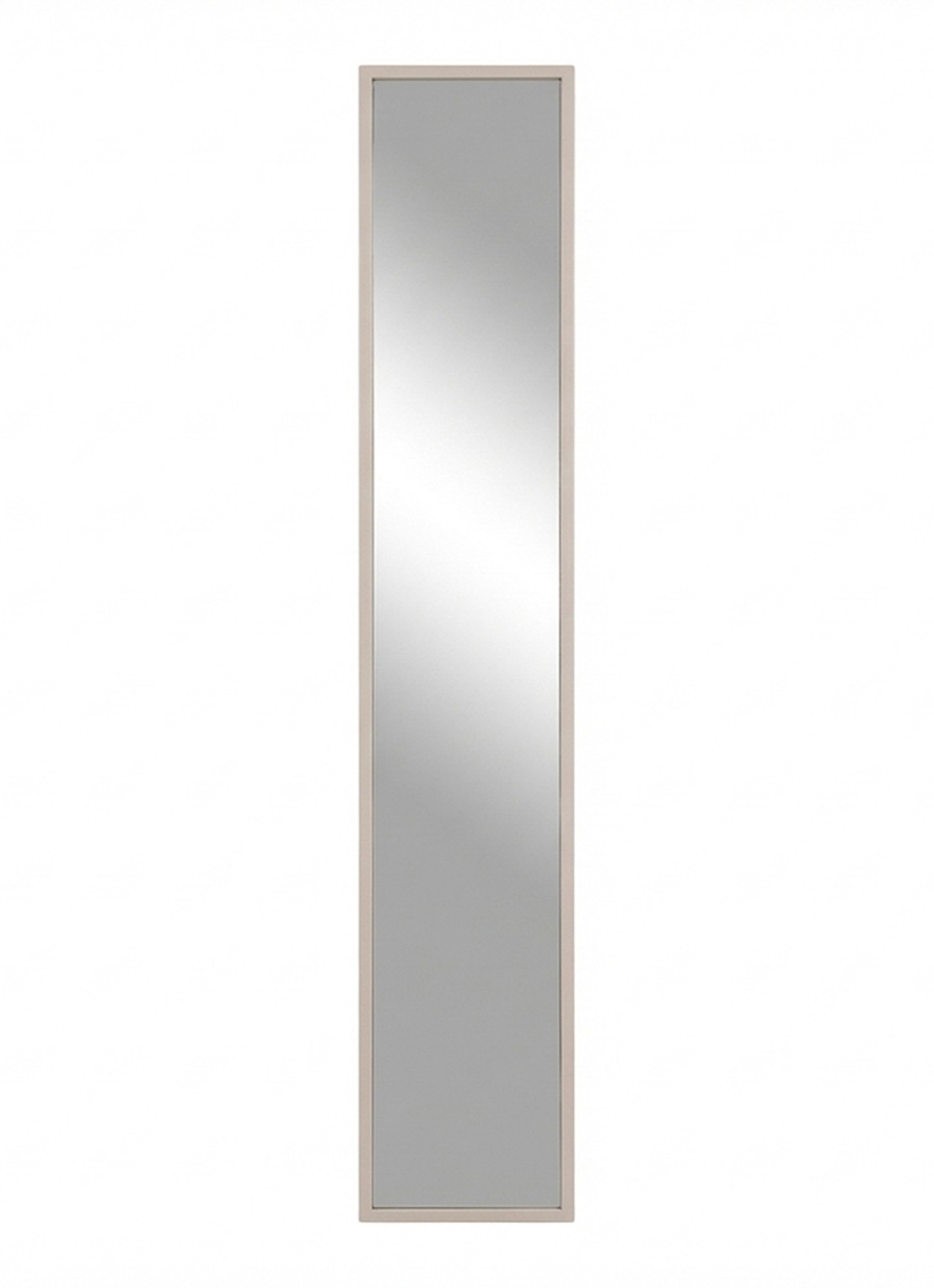Spinder School L spiegel 160 x 30 cm - voorkant 2 taupe