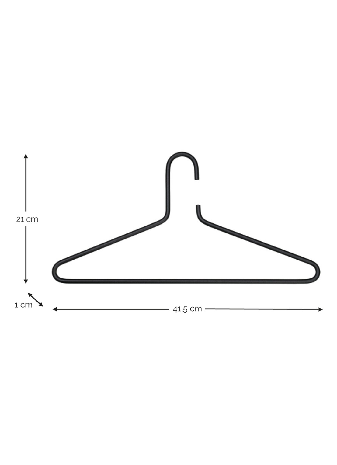 Spinder Senza 6 kledinghangers set van 3 - detail 3 taupe