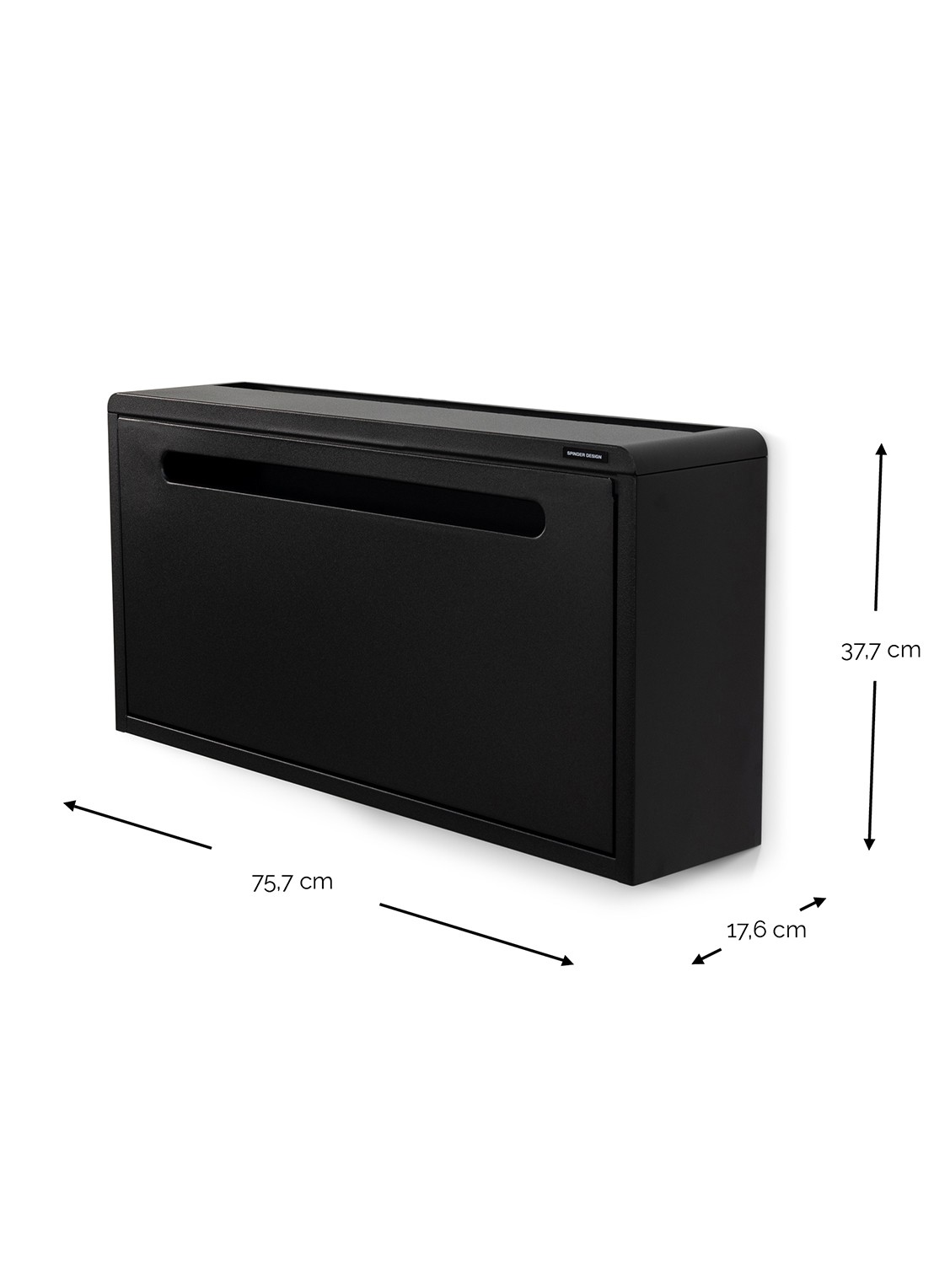 Spinder Sportiva schoenenkast 37,7 cm - detail 5 zwart