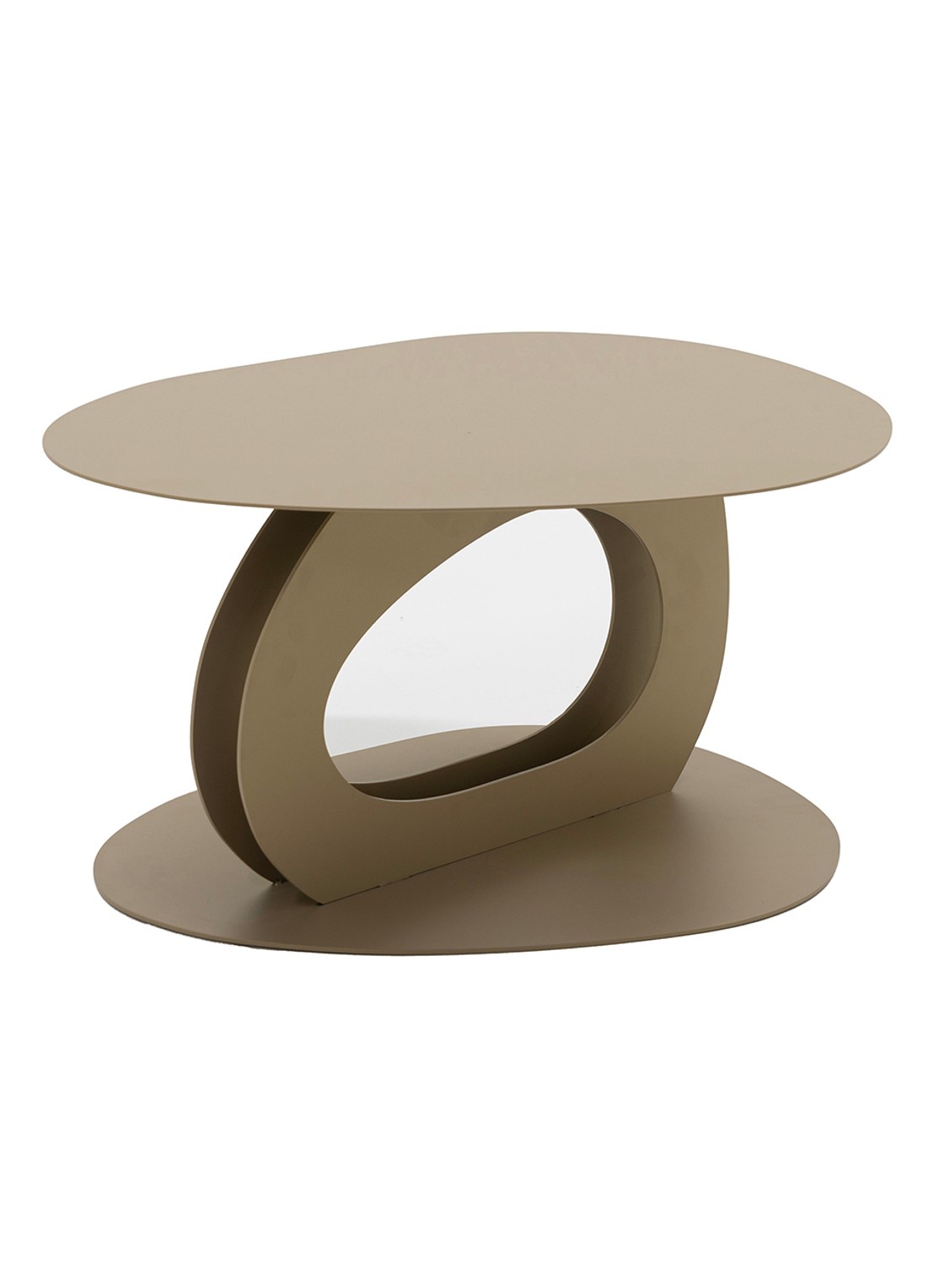 Spinder Tonda salontafel 35 cm - voorkant 6 donkerbeige