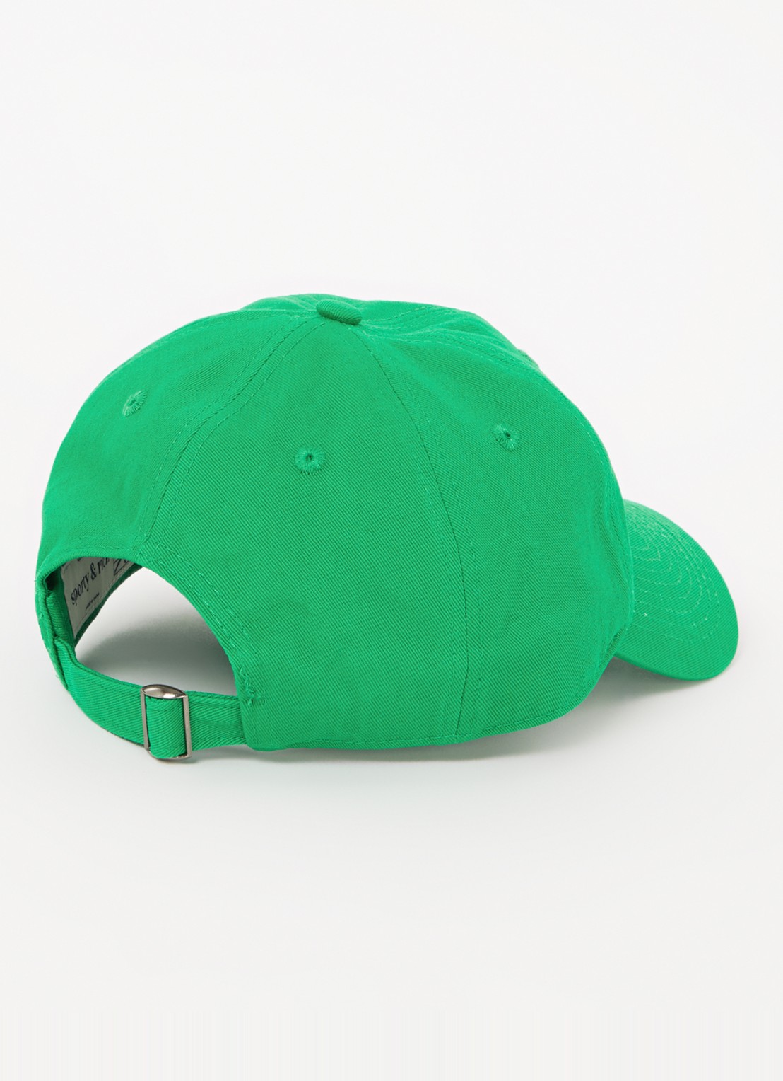 Sporty & Rich 1800 Health pet met borduring - detail 2 groen