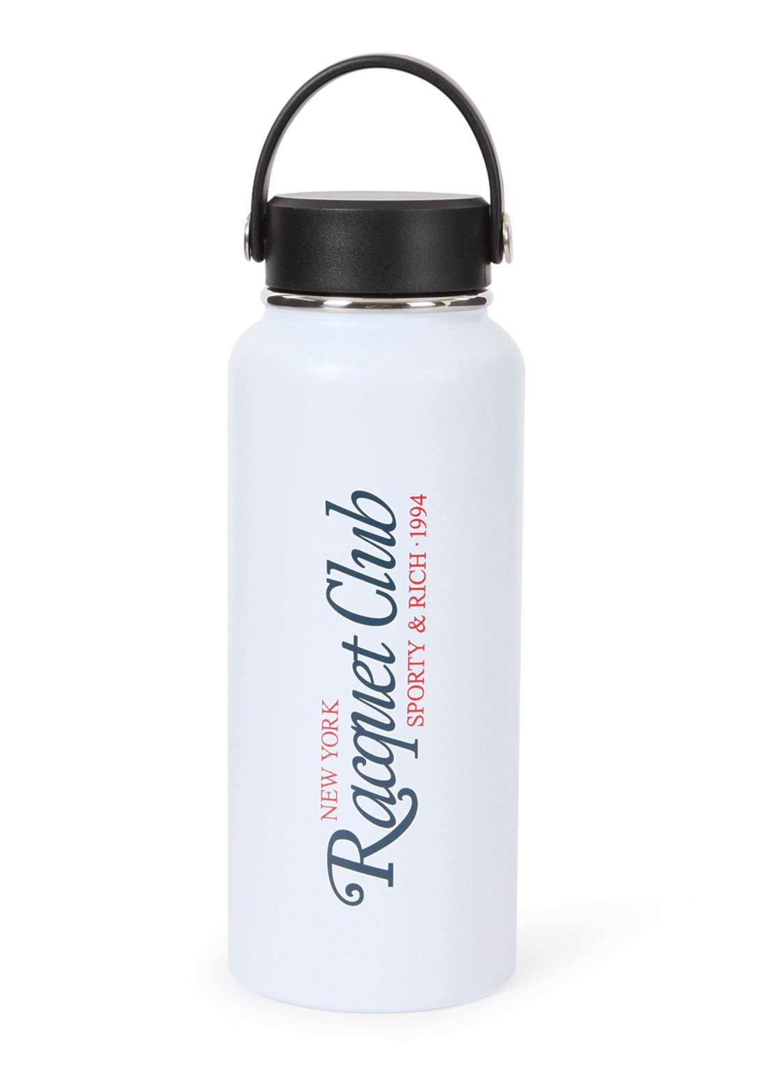 Sporty & Rich 94 Racquet Club thermofles 1 L - voorkant wit