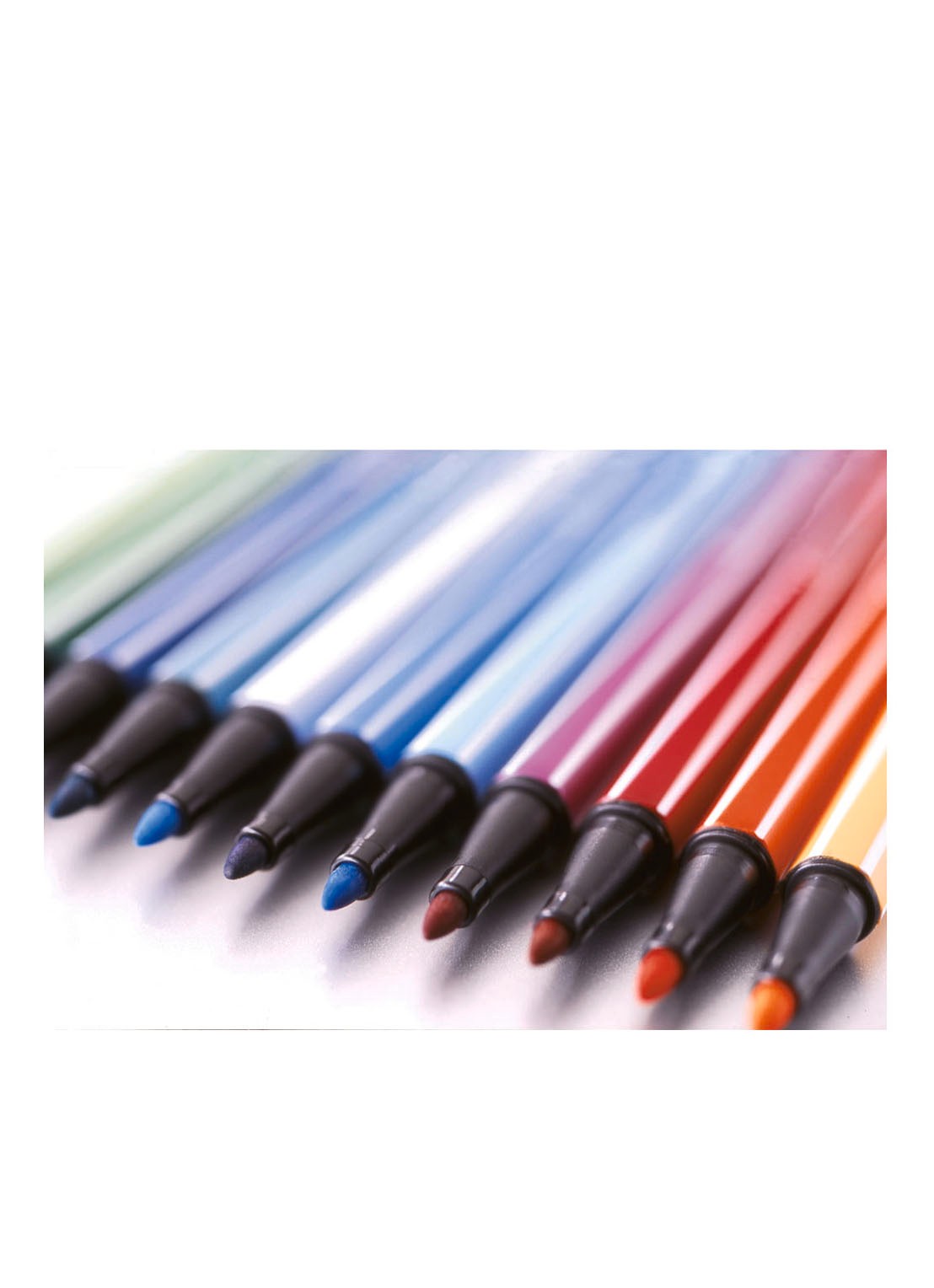 Stabilo Pen 68 Arty viltstiften set van 10  - detail 3 multicolor
