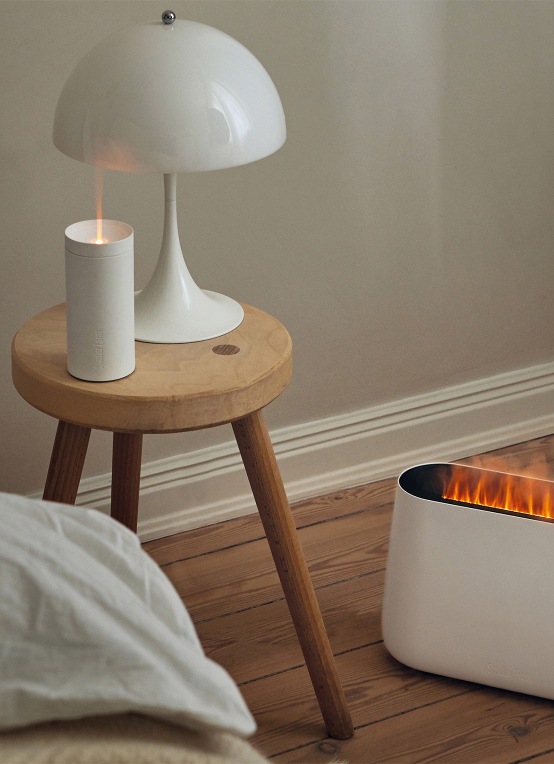Stadler Form Ben 3-in-1 Ultrasoon luchtbevochtiger- en aroma diffuser 20,6 cm - detail 5 wit