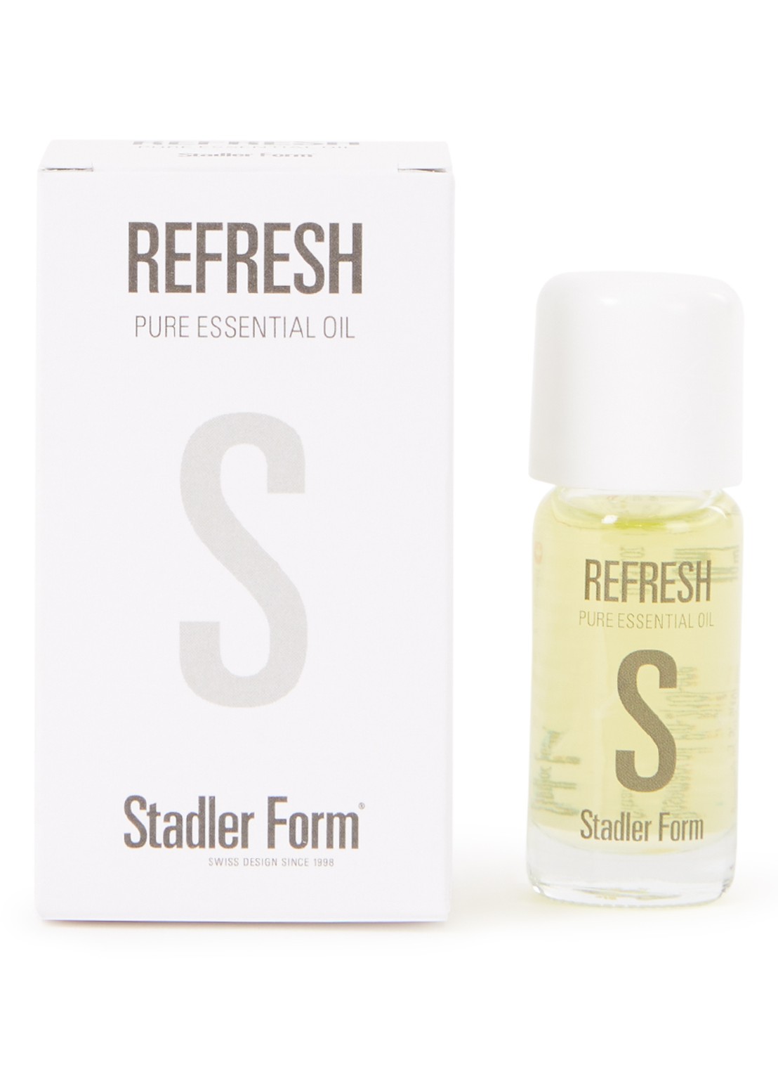 Stadler Form Refresh Pure Essential geurdiffuser olie 10 ml - voorkant transparant