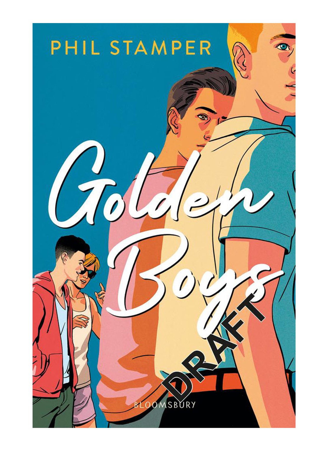 STAMPER P (01): GOLDEN BOYS - voorkant undefined
