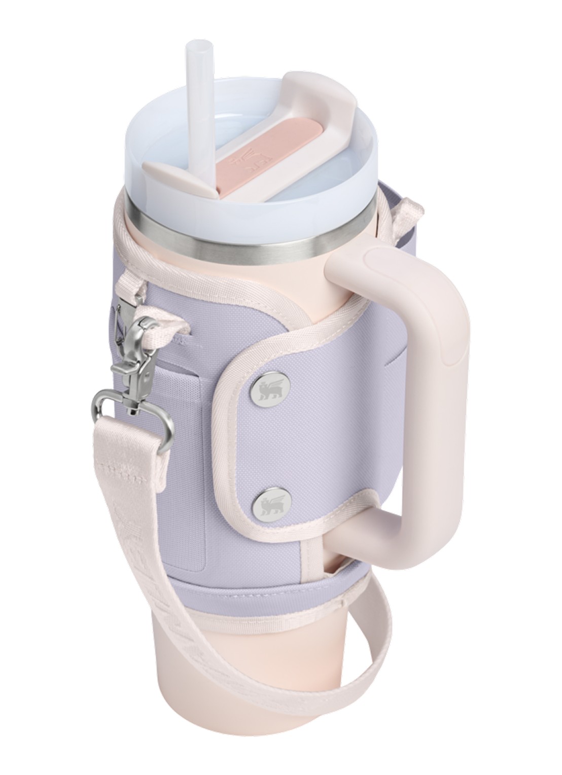 Stanley All-Day Quencher® Carry-All crossbodytas voor 0,89 liter thermosfles - achterkant 5 paars
