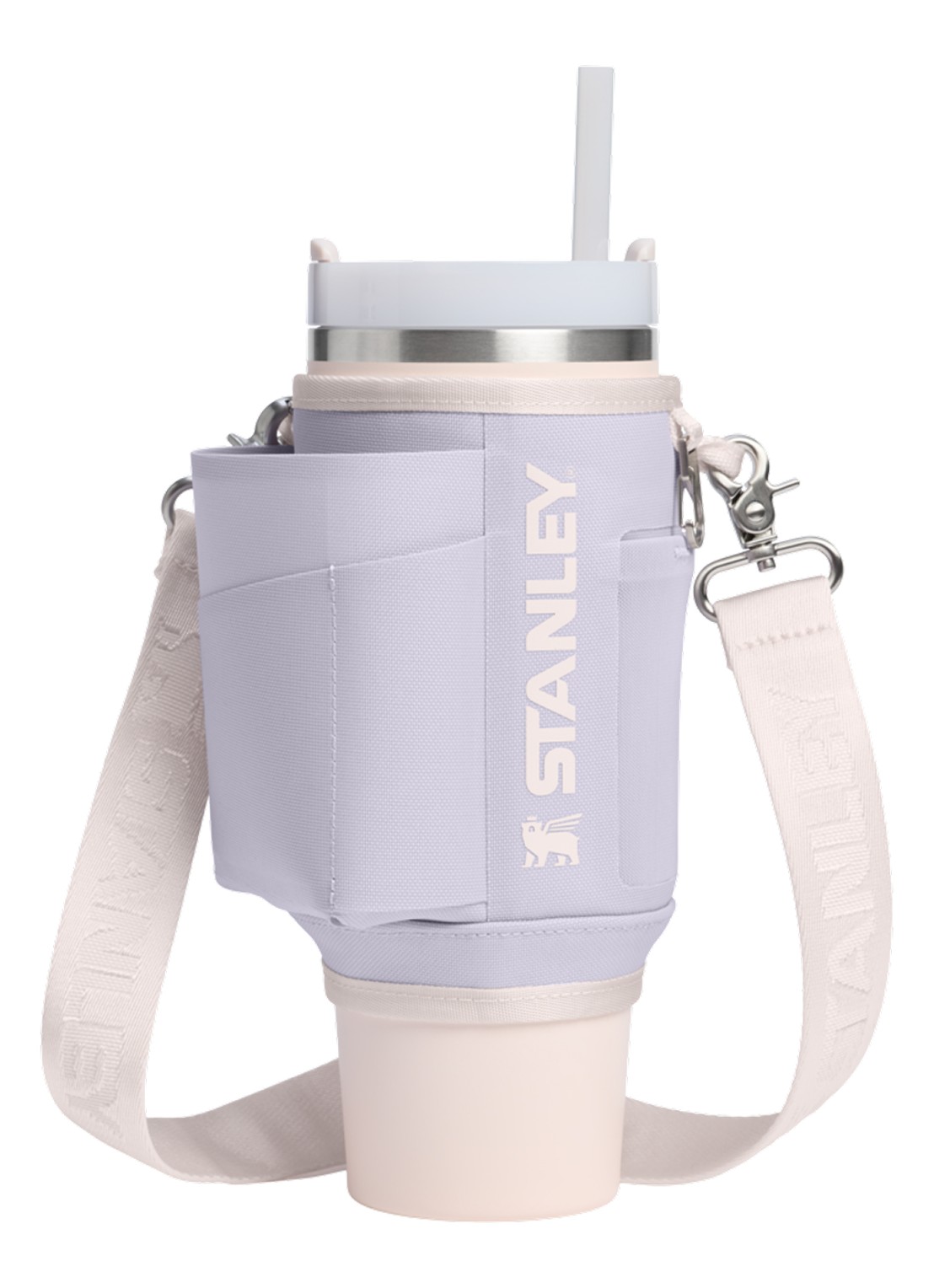 Stanley All-Day Quencher® Carry-All crossbodytas voor 0,89 liter thermosfles - voorkant paars