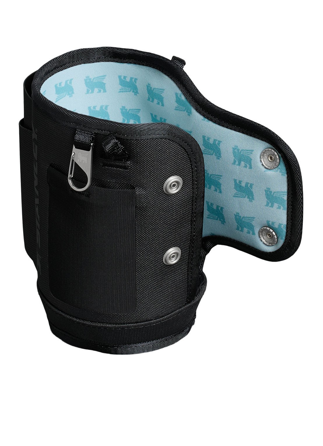 Stanley All-Day Quencher Carry-All crossbodytas voor 1,18 liter thermosfles - voorkant 2 zwart