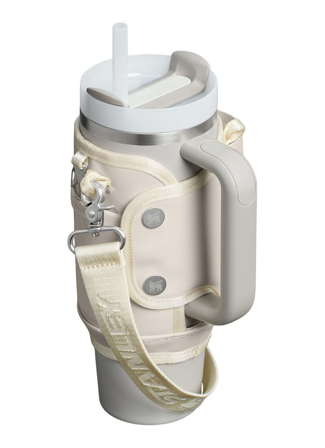 Stanley All-Day Quencher Carry-All crossbodytas voor 1,18 liter thermosfles - detail creme
