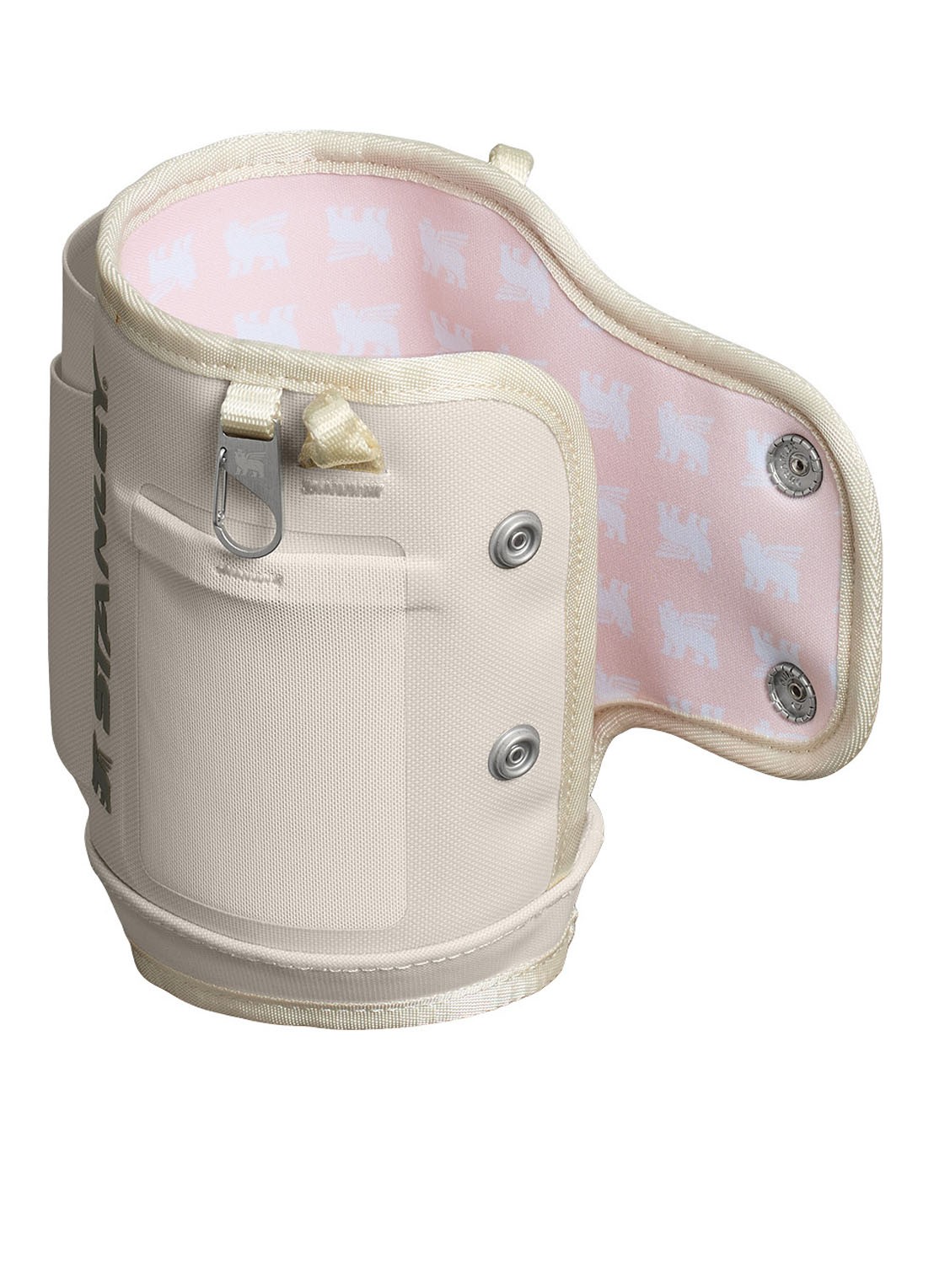 Stanley All-Day Quencher Carry-All crossbodytas voor 1,18 liter thermosfles - voorkant 3 creme
