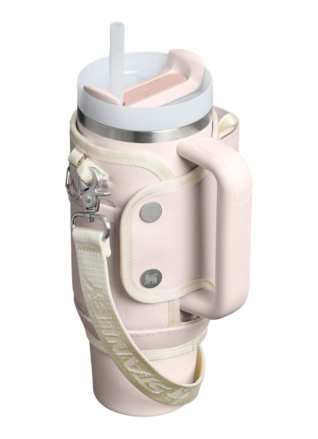 Stanley All-Day Quencher Carry-All crossbodytas voor 1,18 liter thermosfles - detail 3 lichtroze