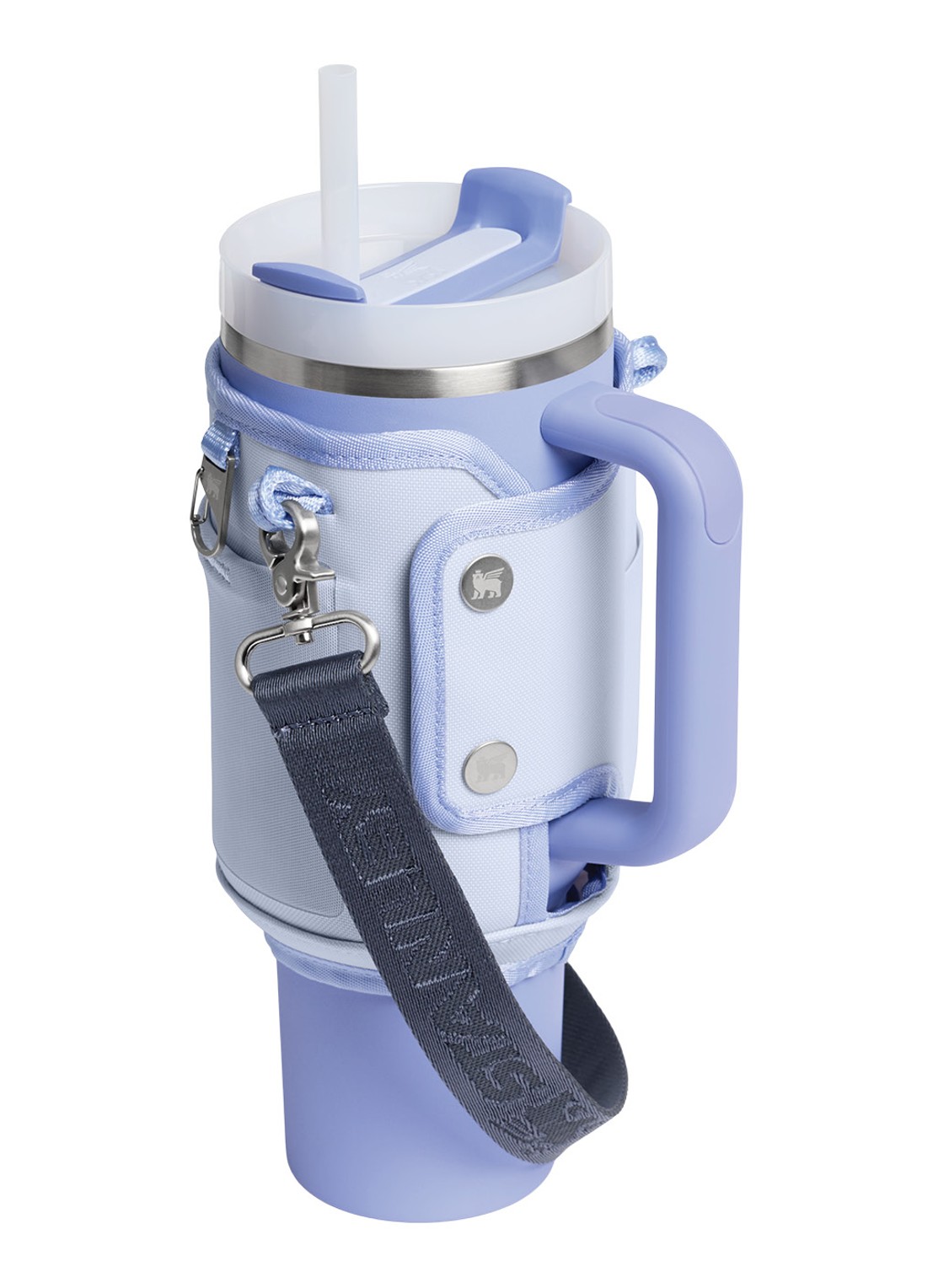 Stanley All-Day Quencher Carry-All crossbodytas voor 1,18 liter thermosfles - voorkant 2 blauw
