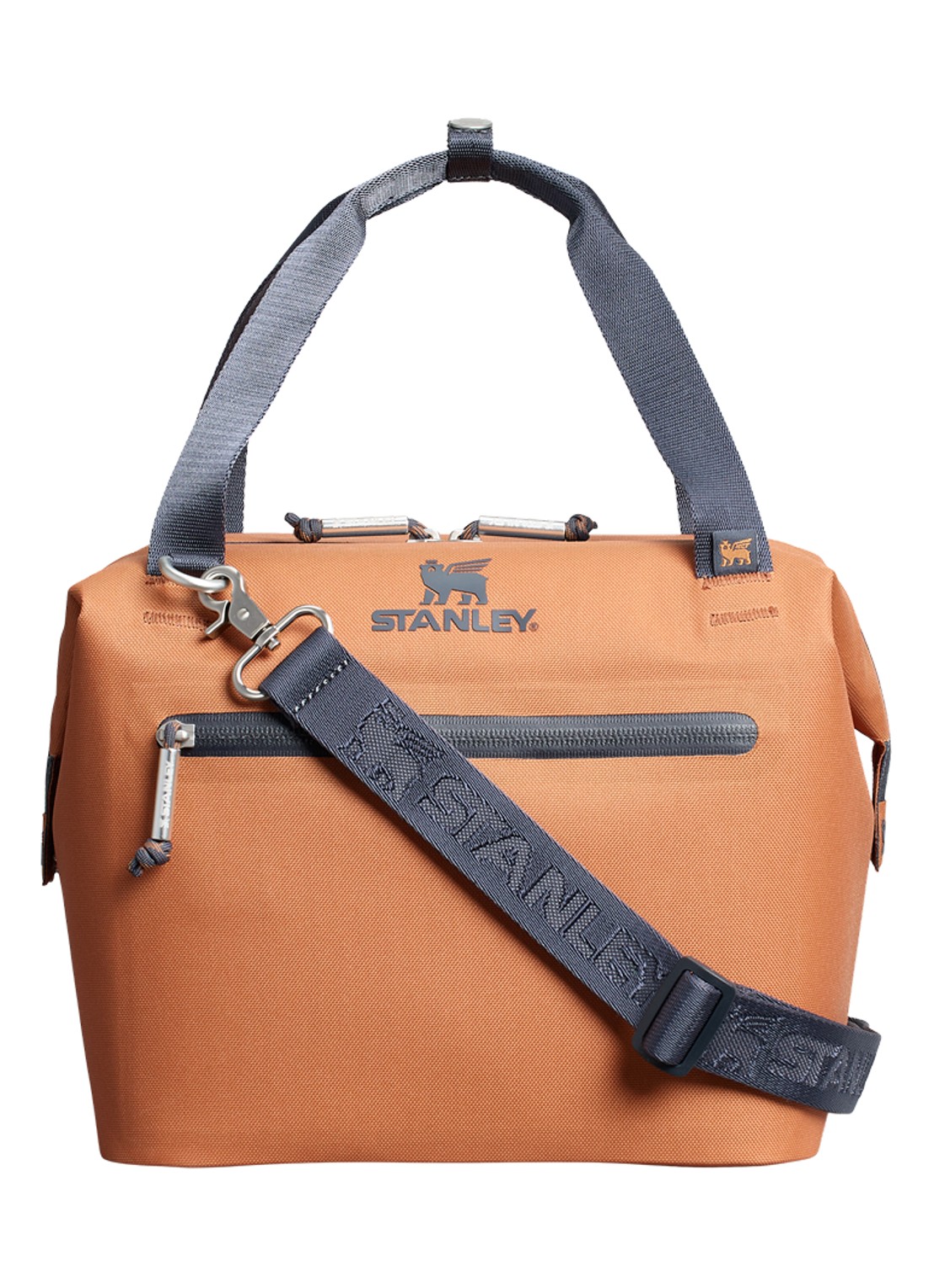 Stanley De All-Day Julienne Mini koeltas 7 liter - voorkant 4 oranjebruin