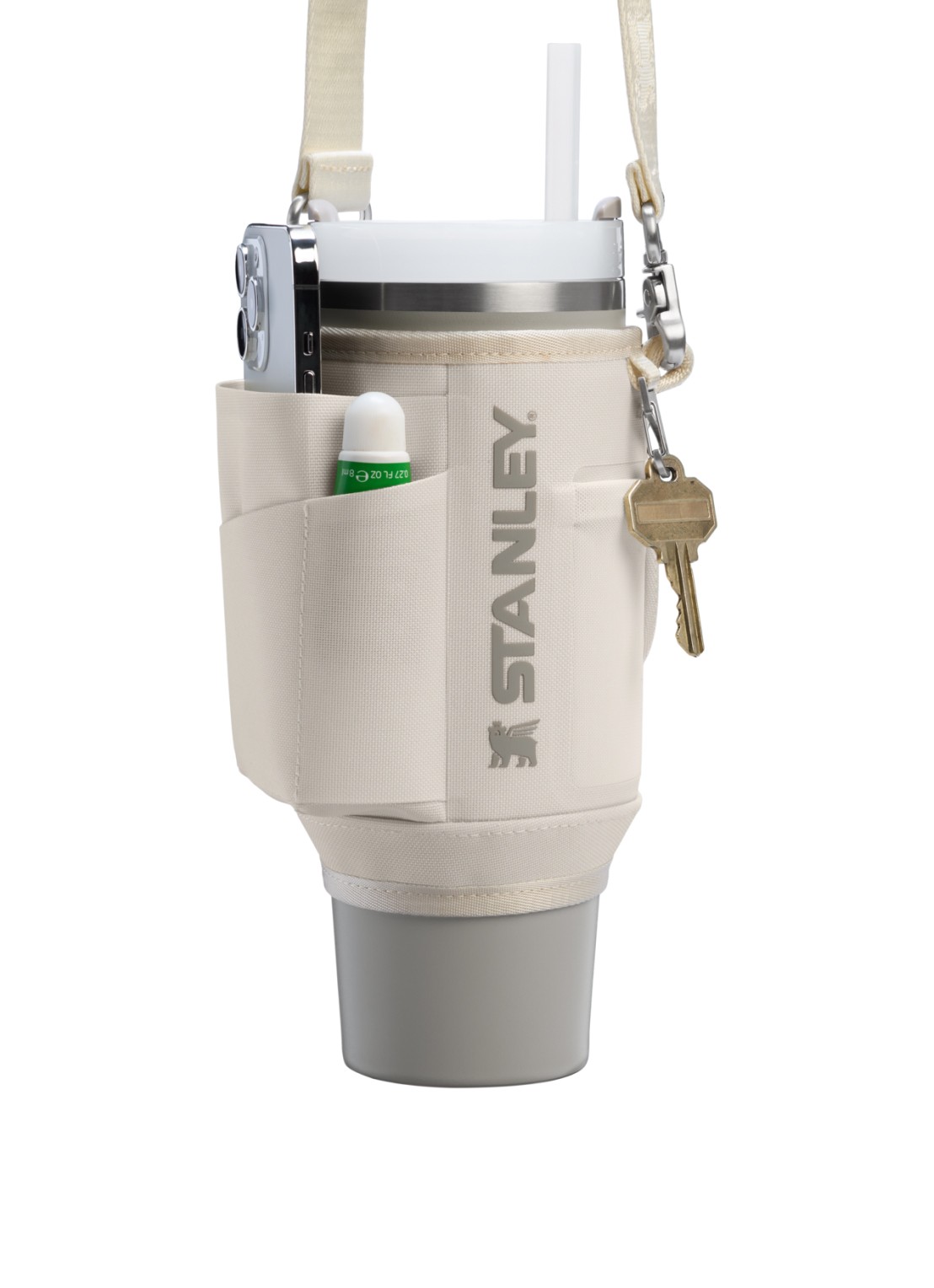 Stanley De All-Day Quencher® Carry-All crossbodytas voor 0,89 liter thermofles - detail 5 wit