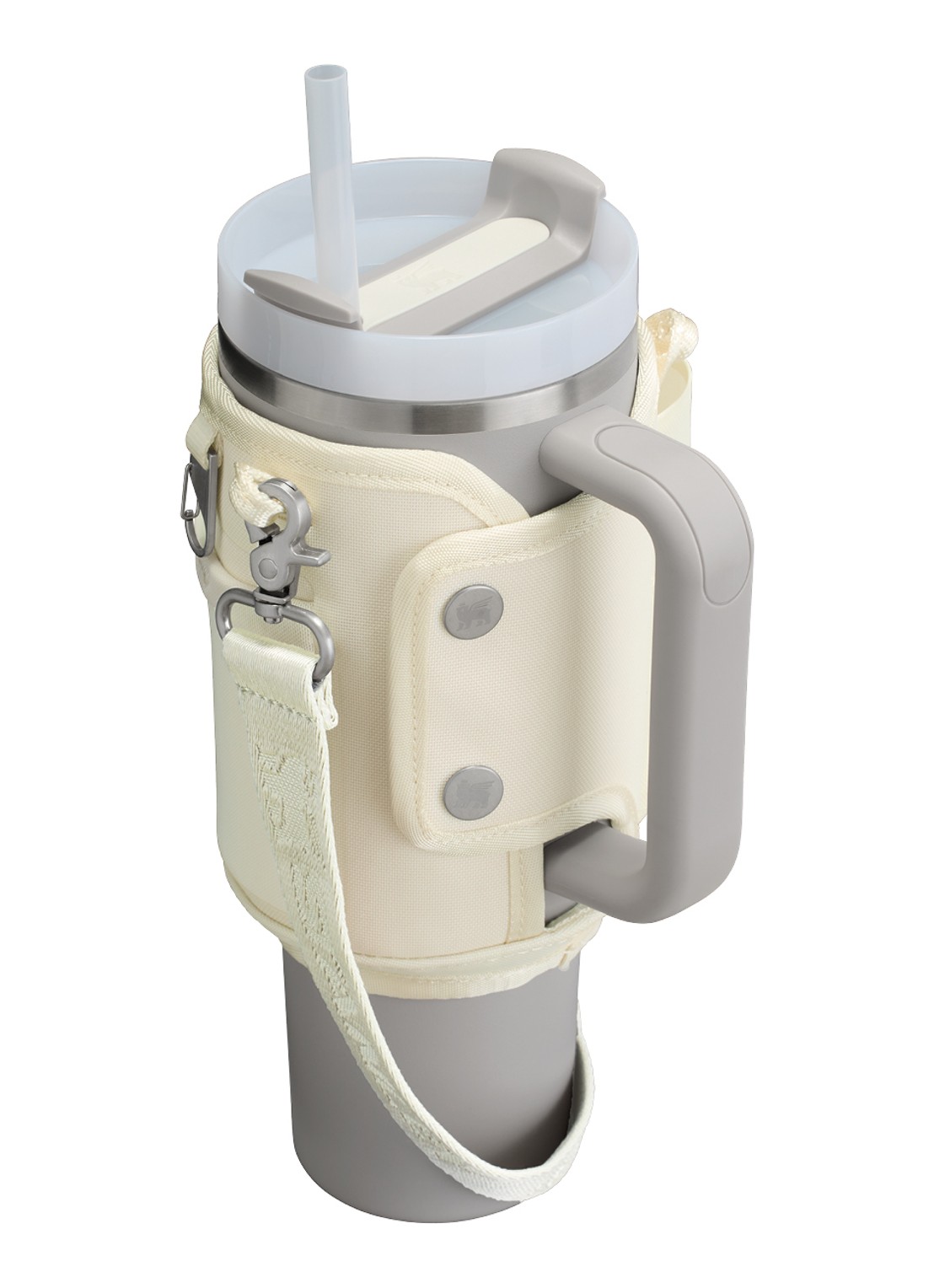 Stanley De All-Day Quencher® Carry-All crossbodytas voor 1,18 liter thermofles - detail 3 cream / beige