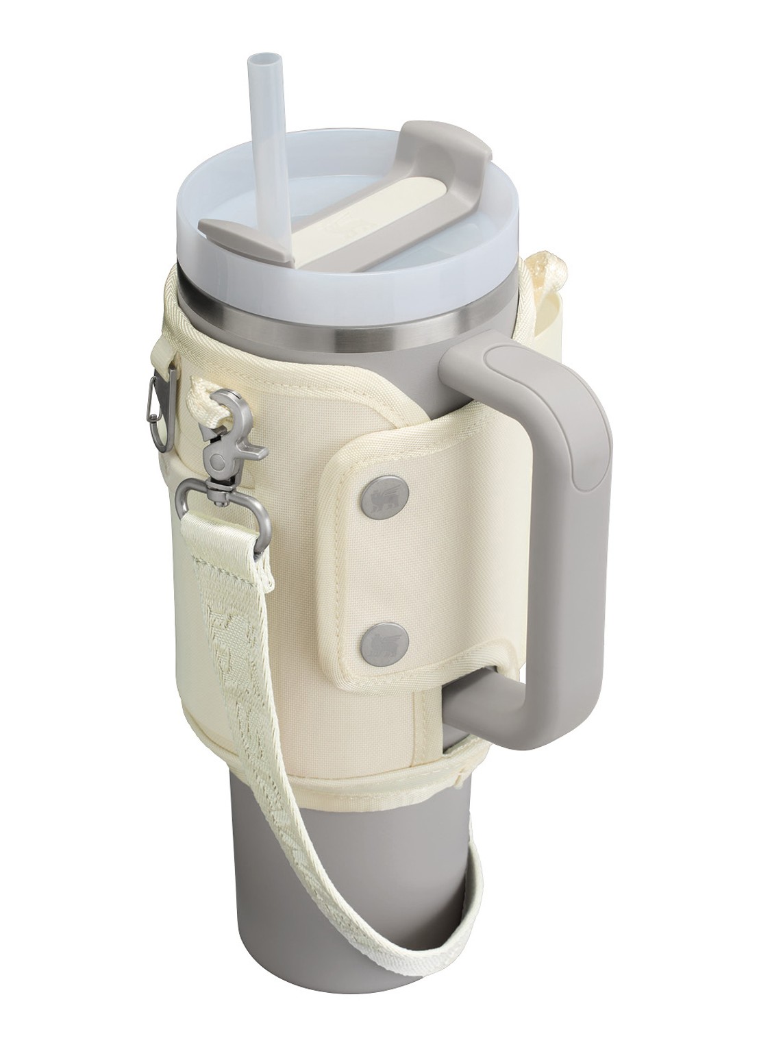 Stanley De All-Day Quencher® Carry-All crossbodytas voor 1,18 liter thermofles - voorkant 5 cream / beige