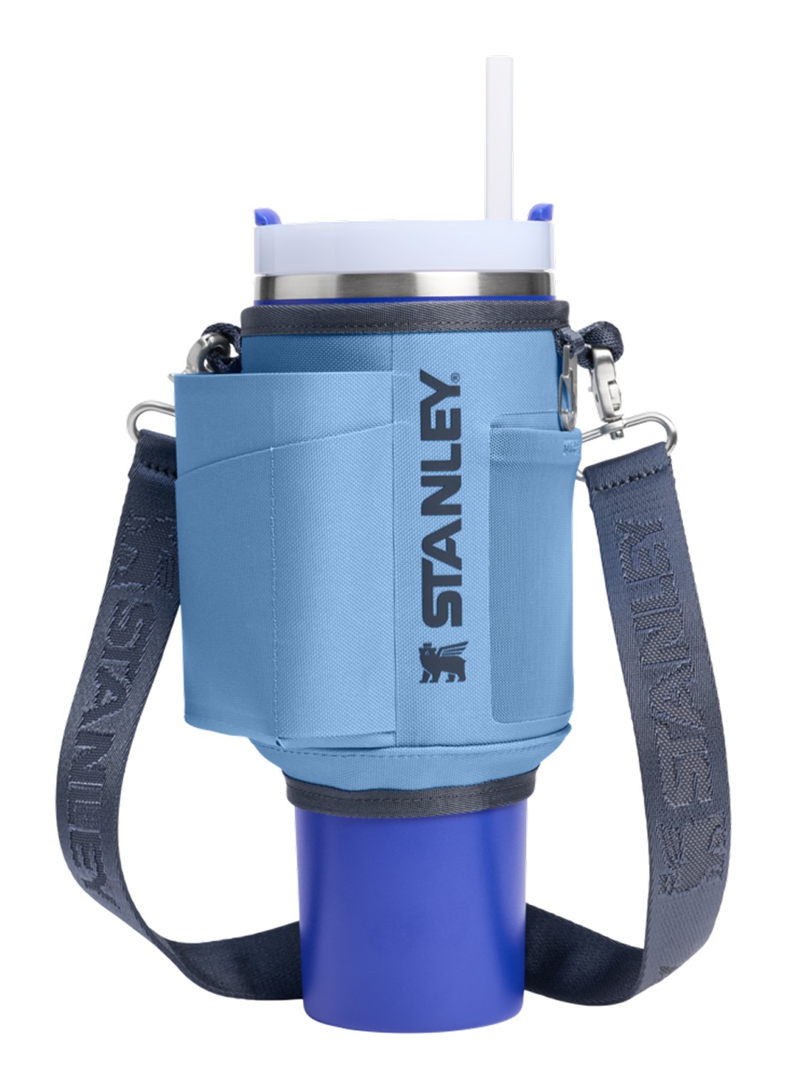Stanley De All-Day Quencher® Carry-All voor 1,18 liter thermofles - voorkant 5 donkerblauw