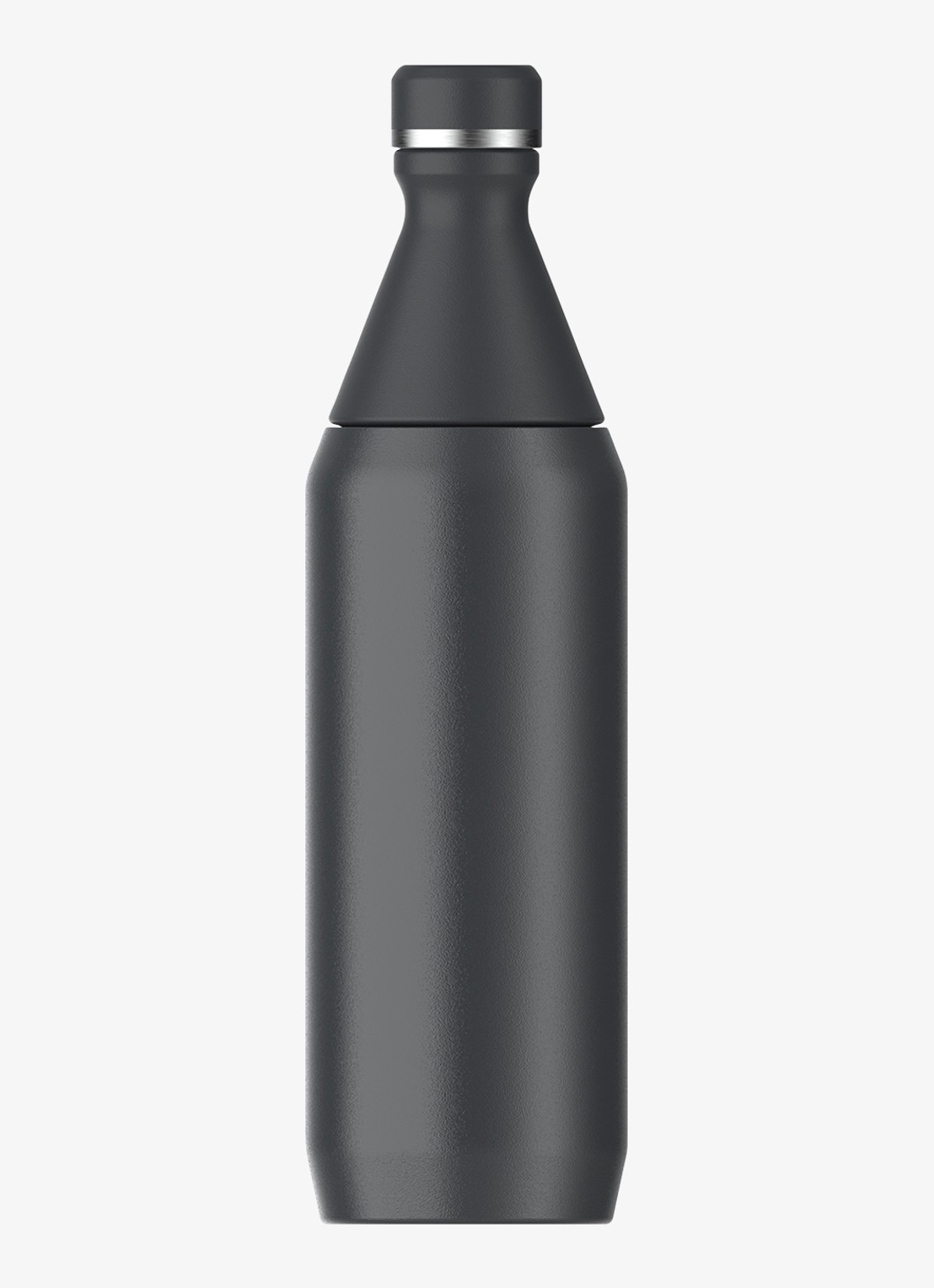 Stanley De All Day Slim waterfles 0,6 liter - achterkant 3 black gloss / zwart