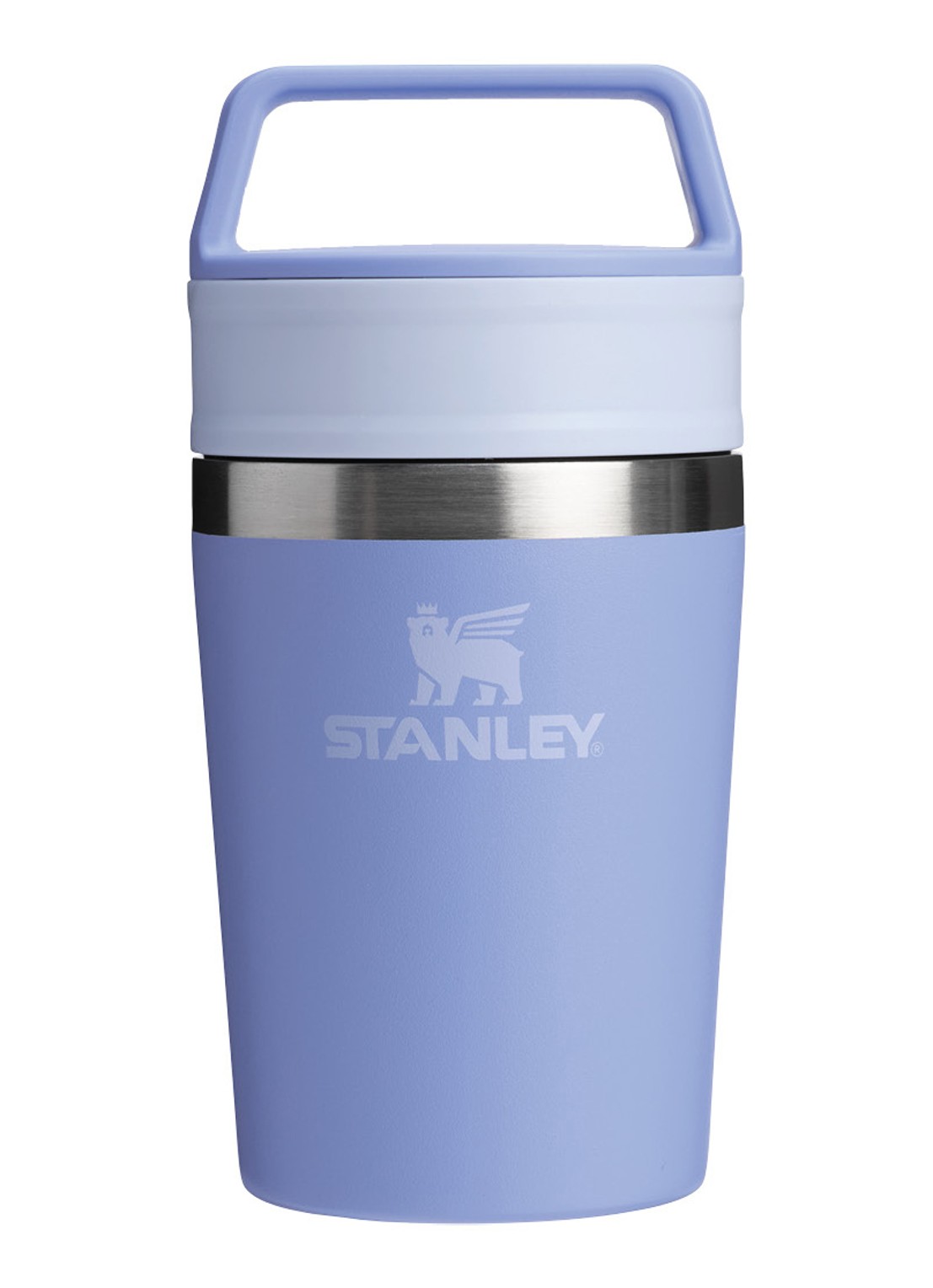 Stanley De Café-To-Go Travel thermosbeker 0,23 liter - voorkant hydrangea / lila