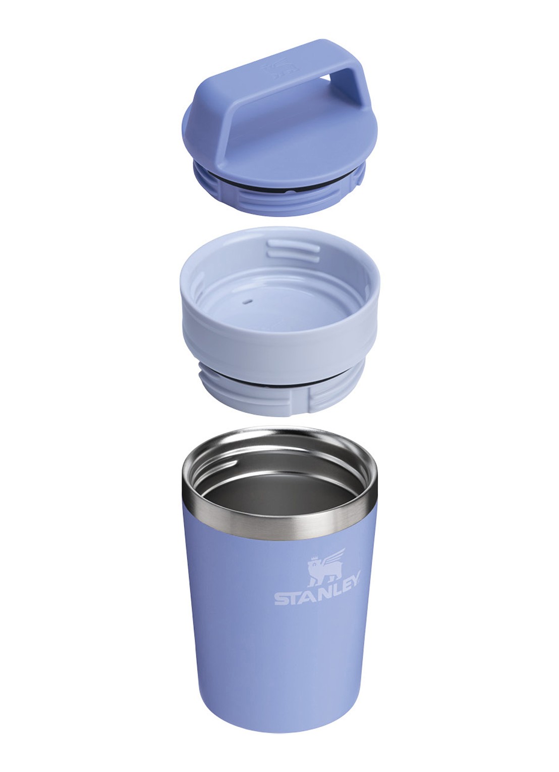Stanley De Café-To-Go Travel thermosbeker 0,23 liter - voorkant 2 hydrangea / lila