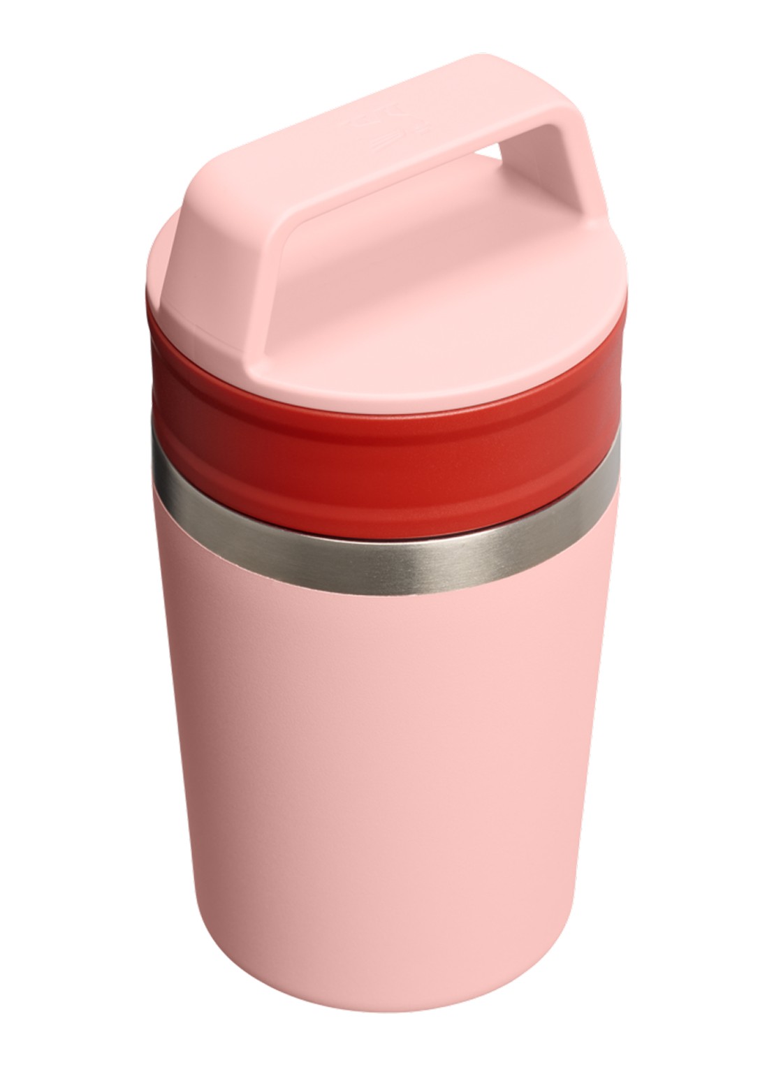 Stanley De Café-To-Go Travel thermosbeker 0,23 liter - achterkant zalmroze