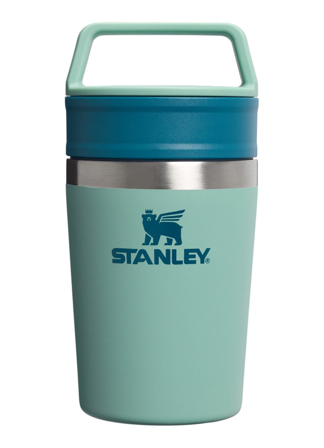 Stanley De Café-To-Go Travel thermosbeker 0,23 liter - voorkant groen