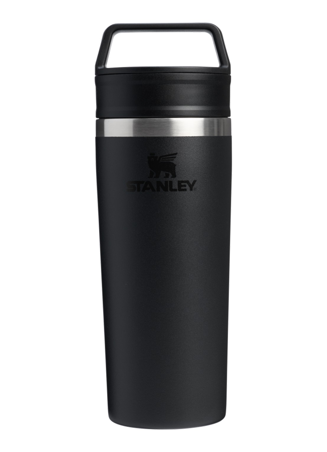 Stanley De Café-To-Go Travel thermosbeker 0,23 liter - voorkant zwart