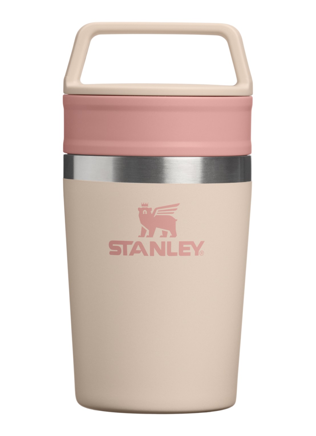 Stanley De Café-To-Go Travel thermosbeker 0,23 liter - voorkant 4 beige