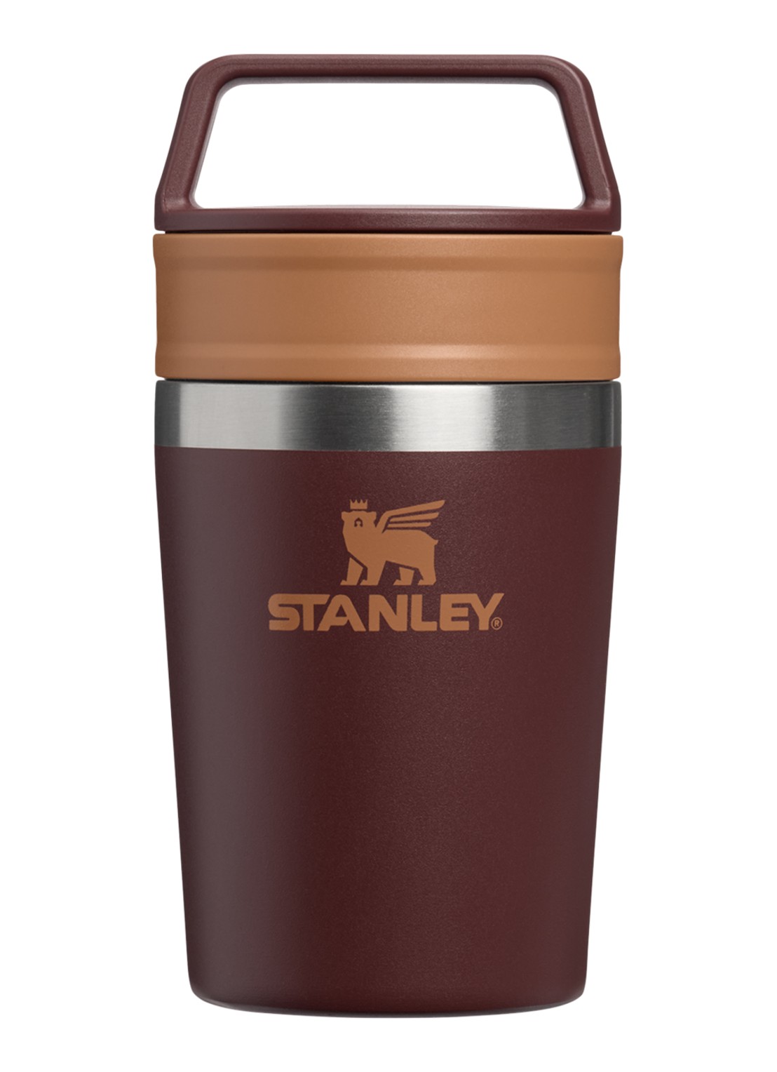 Stanley De Café-To-Go Travel thermosbeker 0,23 liter - voorkant 4 donkerbruin
