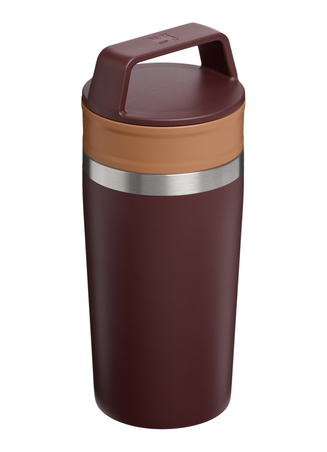 Stanley De Café-To-Go Travel thermosbeker 0,35 liter - achterkant donkerbruin
