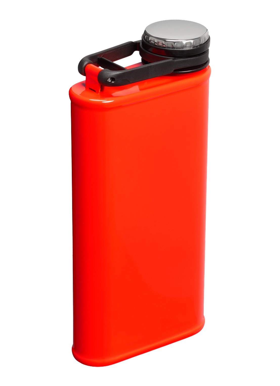 Stanley De Classic Easy Fill Wide Mouth Flask waterfles 0,23 liter - achterkant oranje