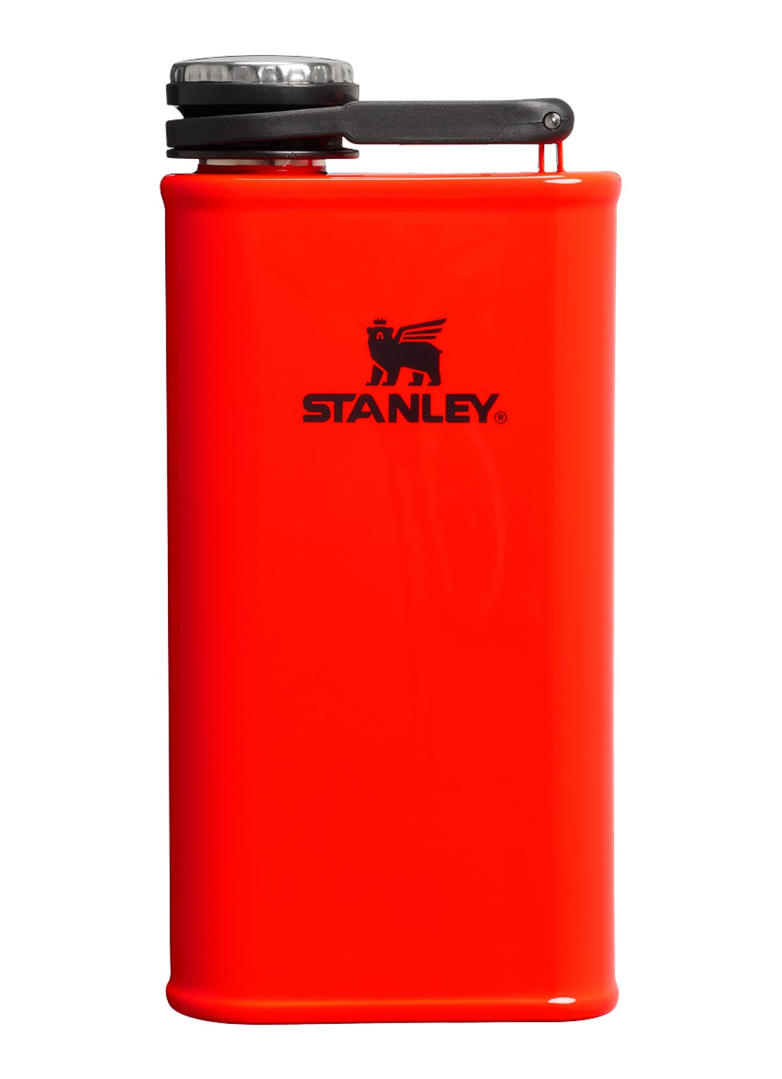 Stanley De Classic Easy Fill Wide Mouth Flask waterfles 0,23 liter - voorkant 3 oranje
