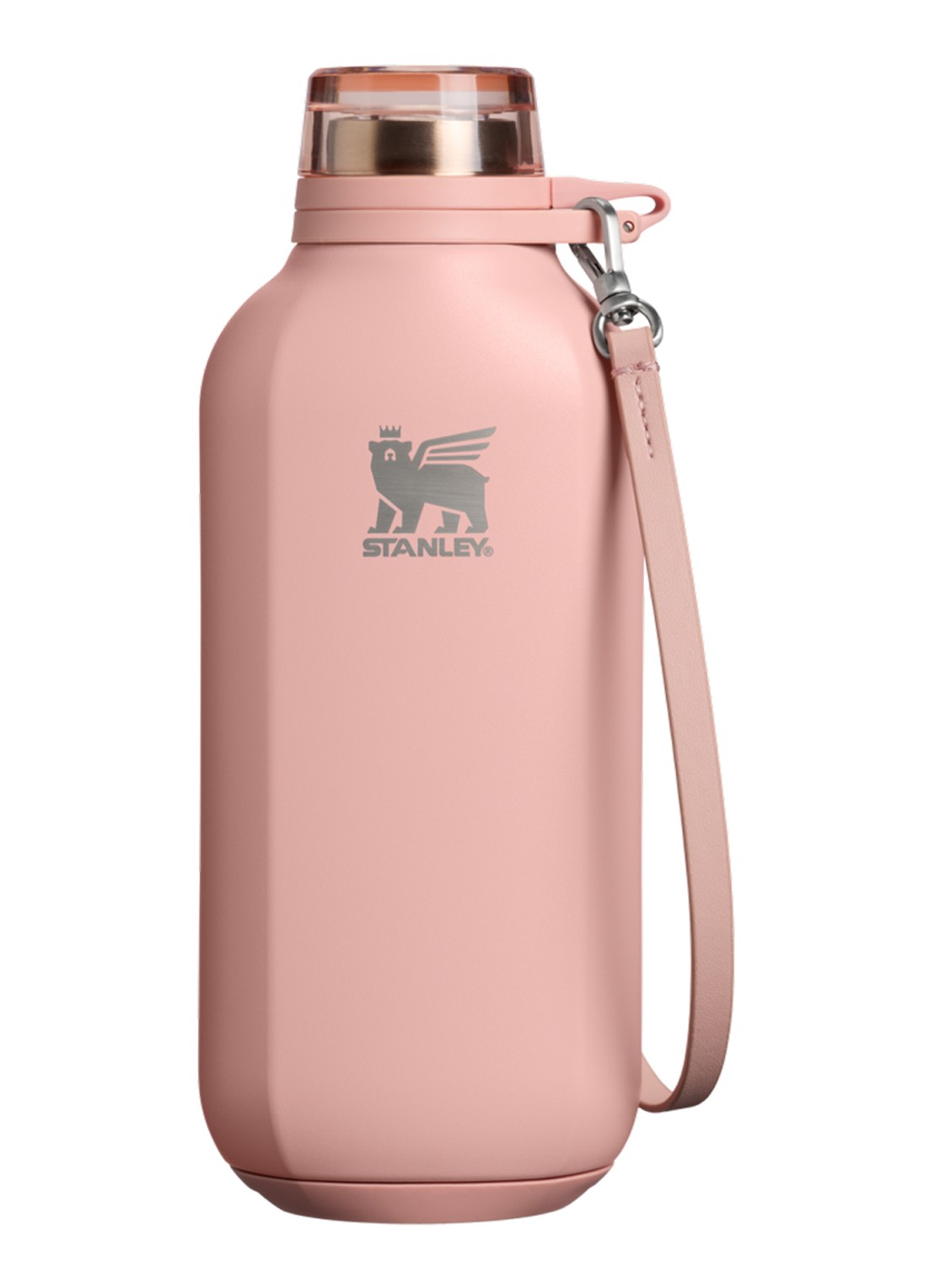 Stanley De Clutch waterfles 47 cl  - voorkant 4 zalmroze