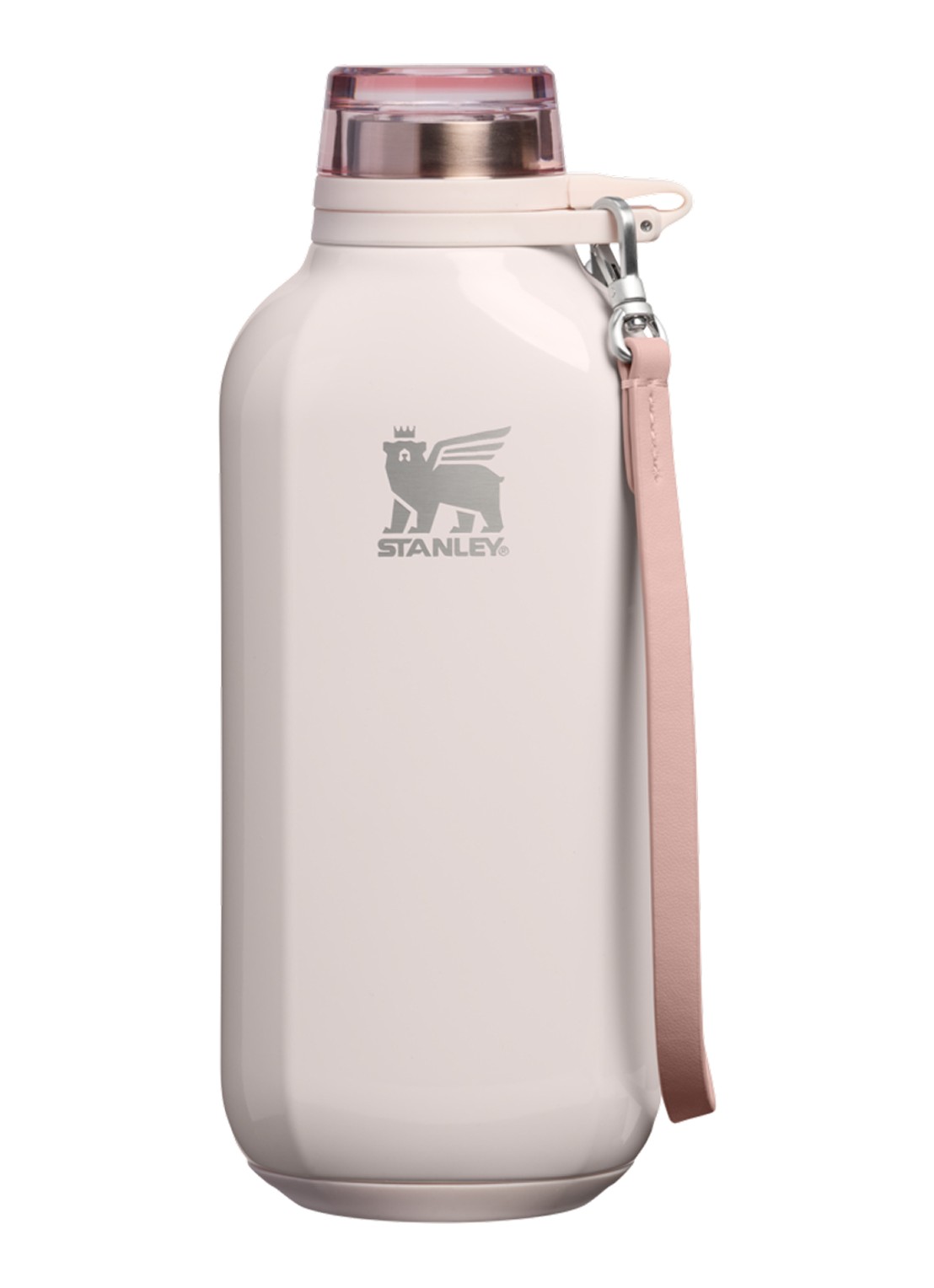 Stanley De Clutch waterfles 47 cl  - voorkant lichtroze