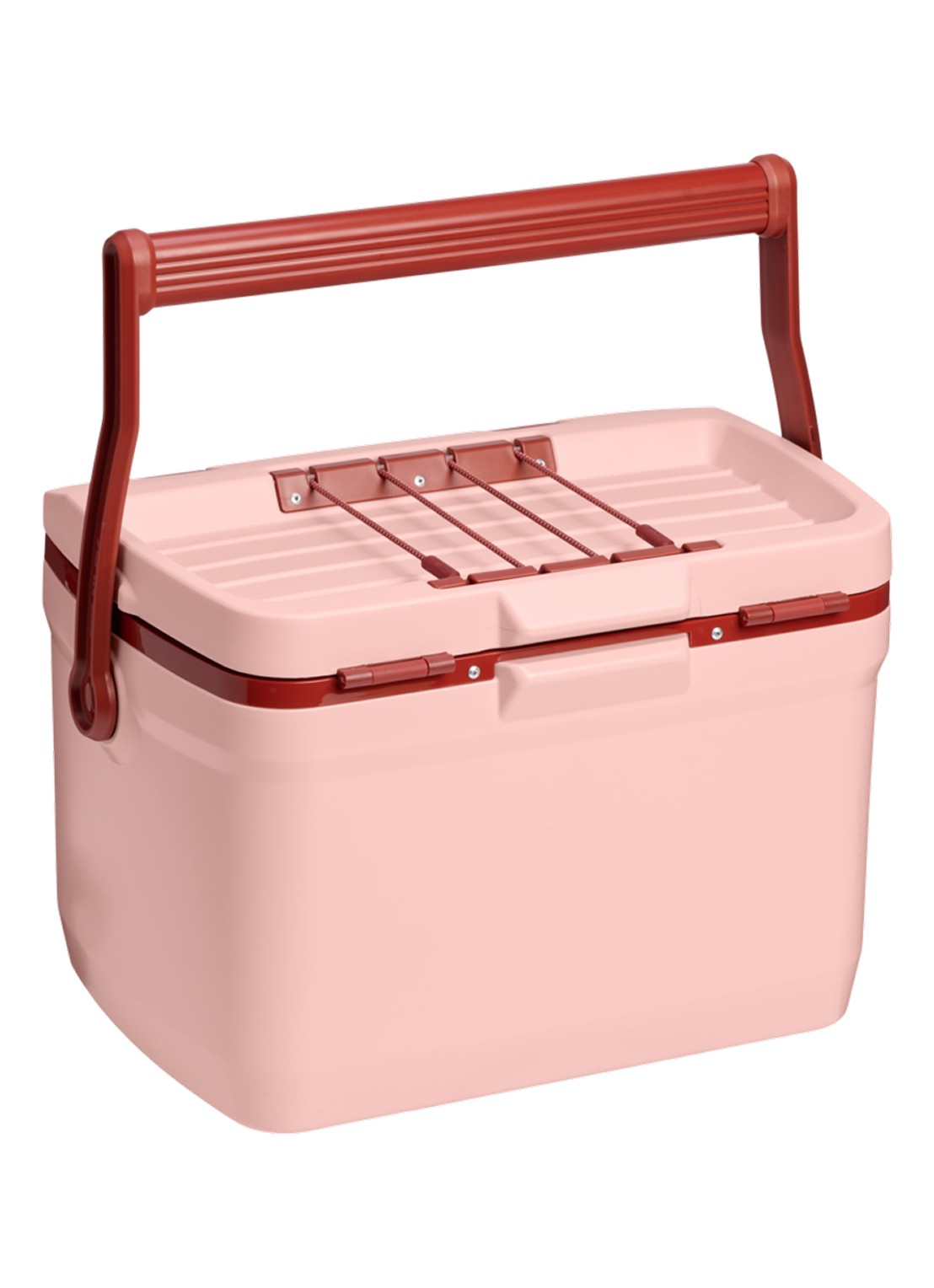 Stanley De Easy-Carry Outdoor koelbox 15,1 liter - achterkant lichtroze