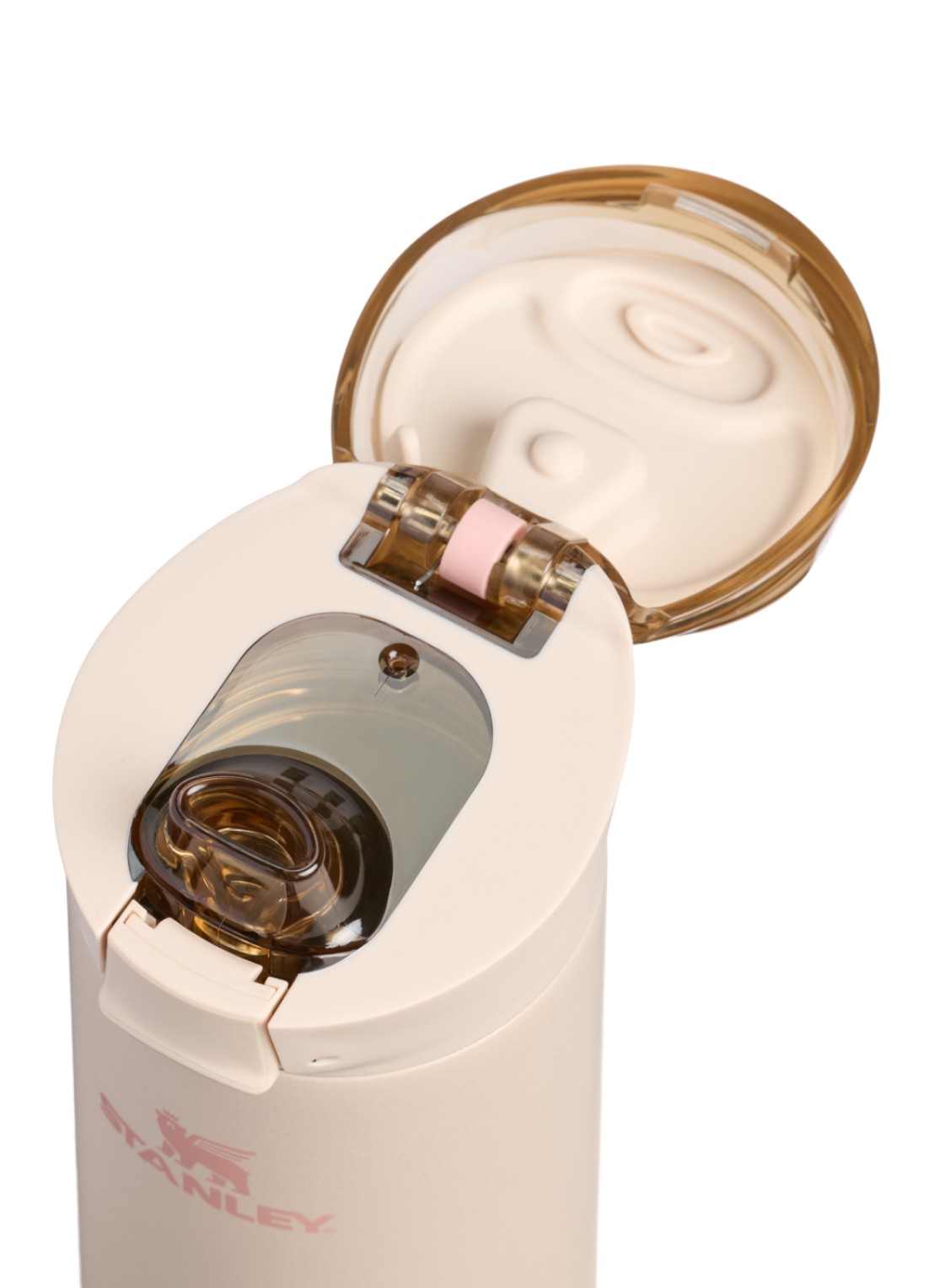 Stanley De Flowstate™ Spring waterfles 0,59 liter - detail vanillegeel